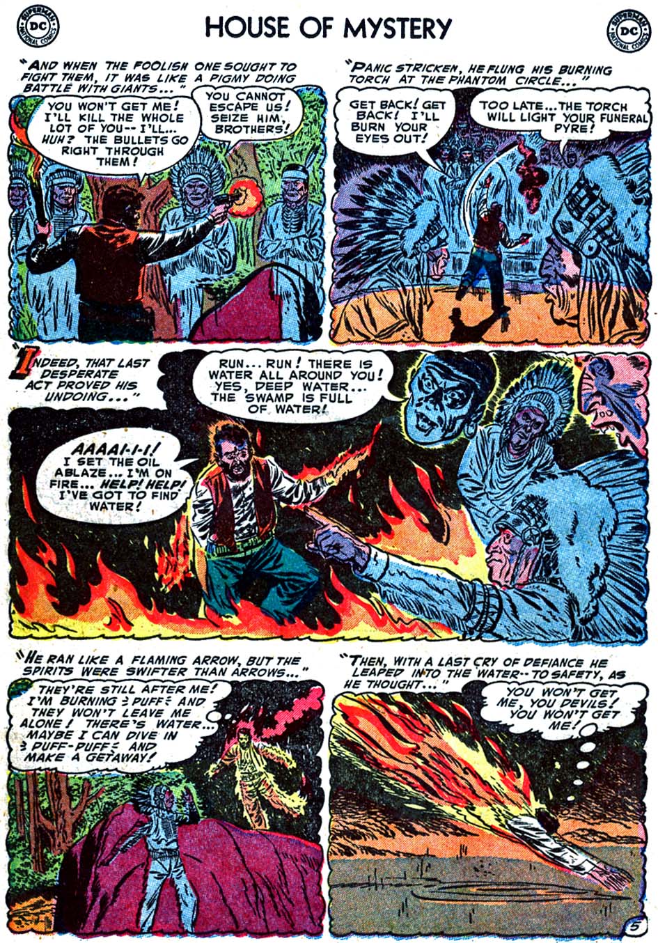 Read online House of Mystery (1951) comic -  Issue #24 - 22