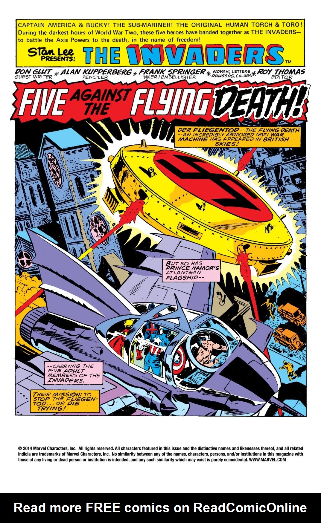 Read online The Invaders Classic comic -  Issue # TPB 2 (Part 2) - 12