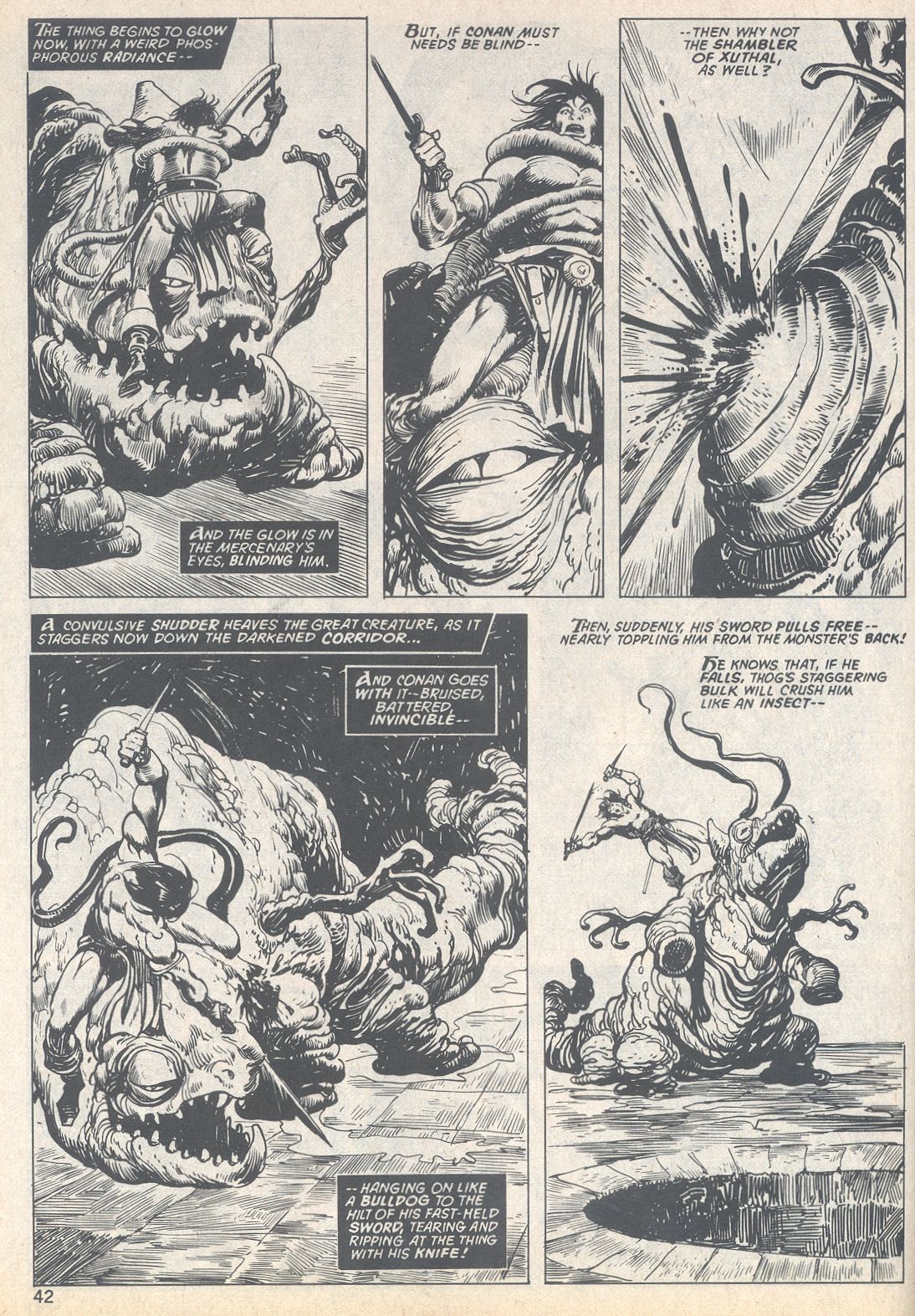 Read online The Savage Sword Of Conan comic -  Issue #20 - 42