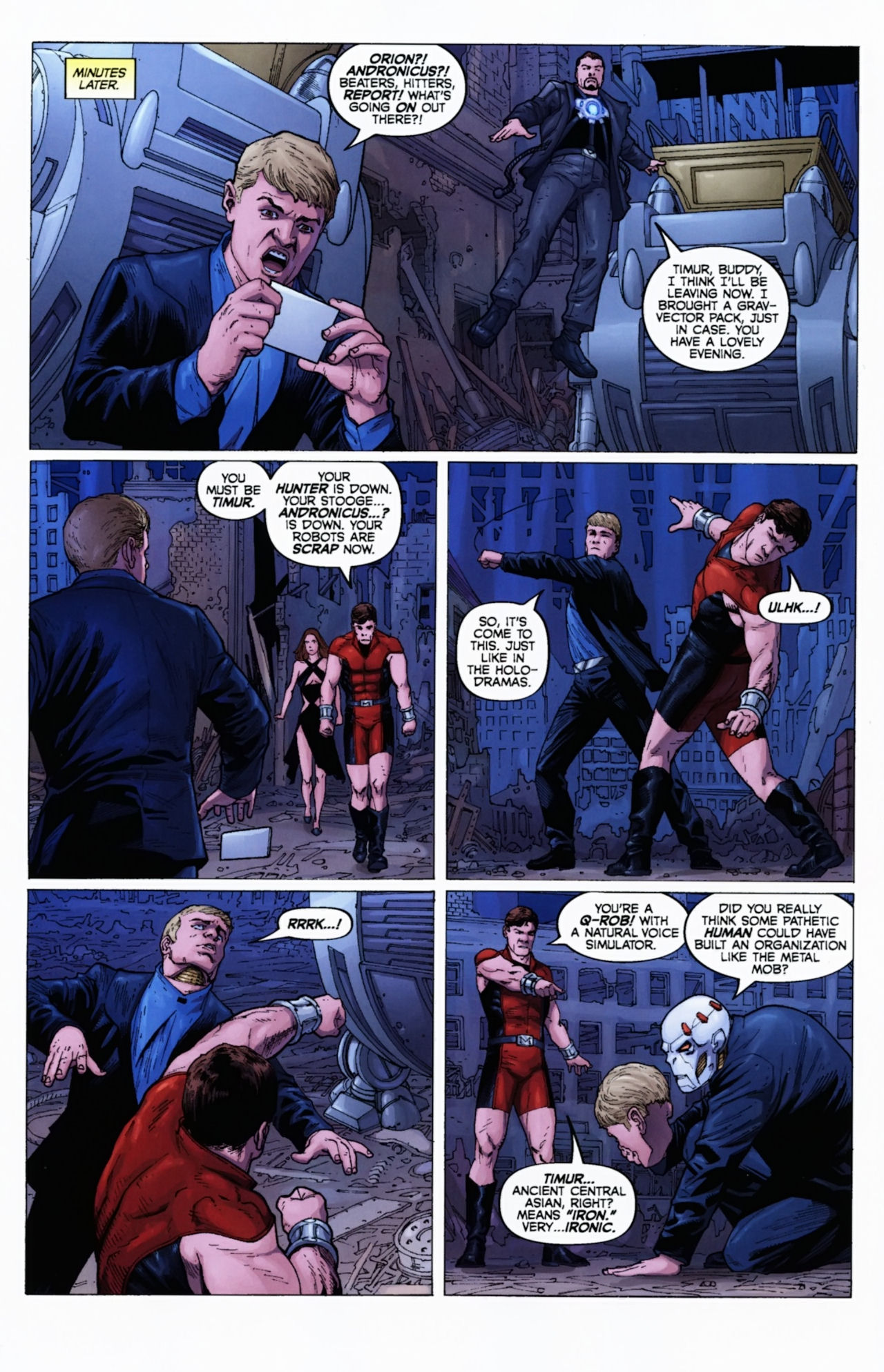 Read online Magnus, Robot Fighter (2010) comic -  Issue #4 - 30