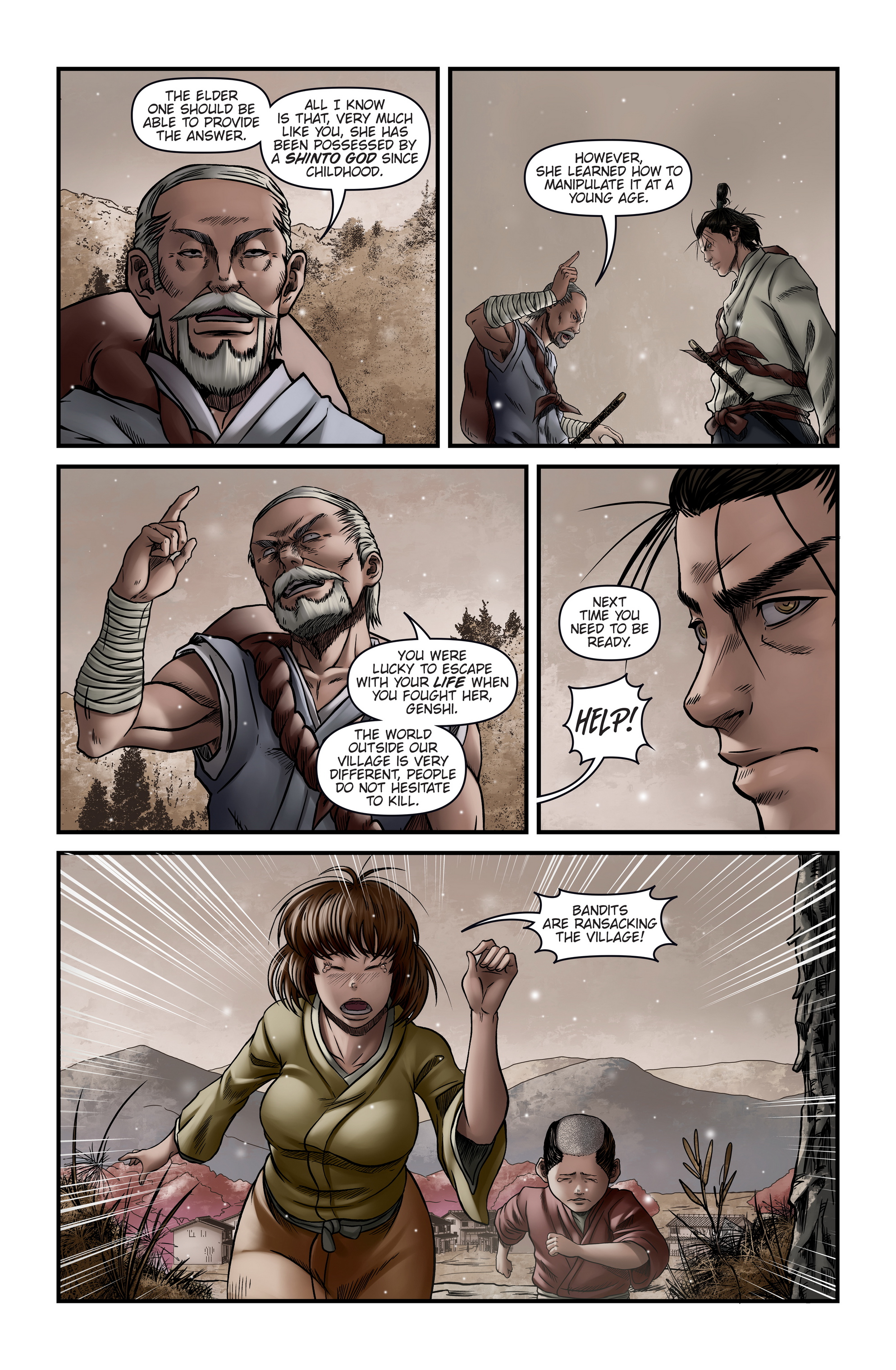 Read online Honor and Curse comic -  Issue #4 - 16