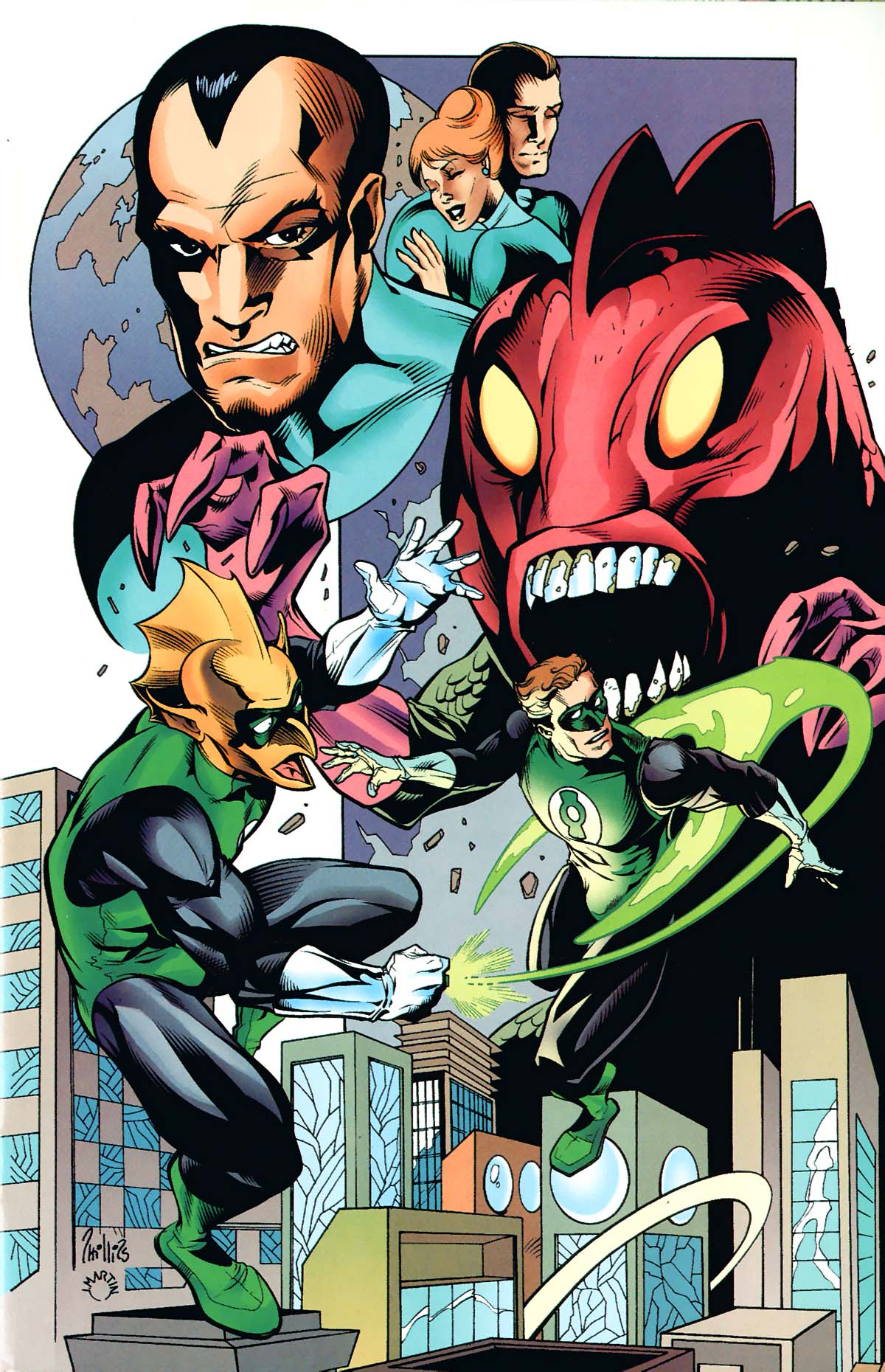 Read online Green Lantern Gallery comic -  Issue # Full - 11