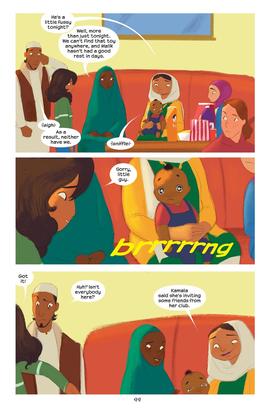 Read online Ms. Marvel: Stretched Thin comic -  Issue # TPB - 101