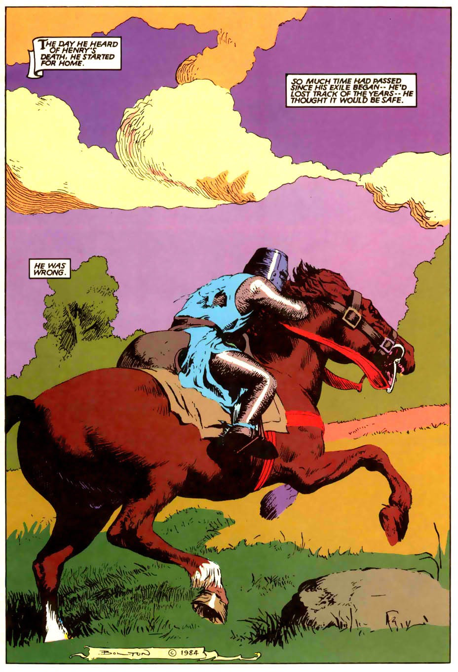 Read online The Black Dragon comic -  Issue #1 - 3