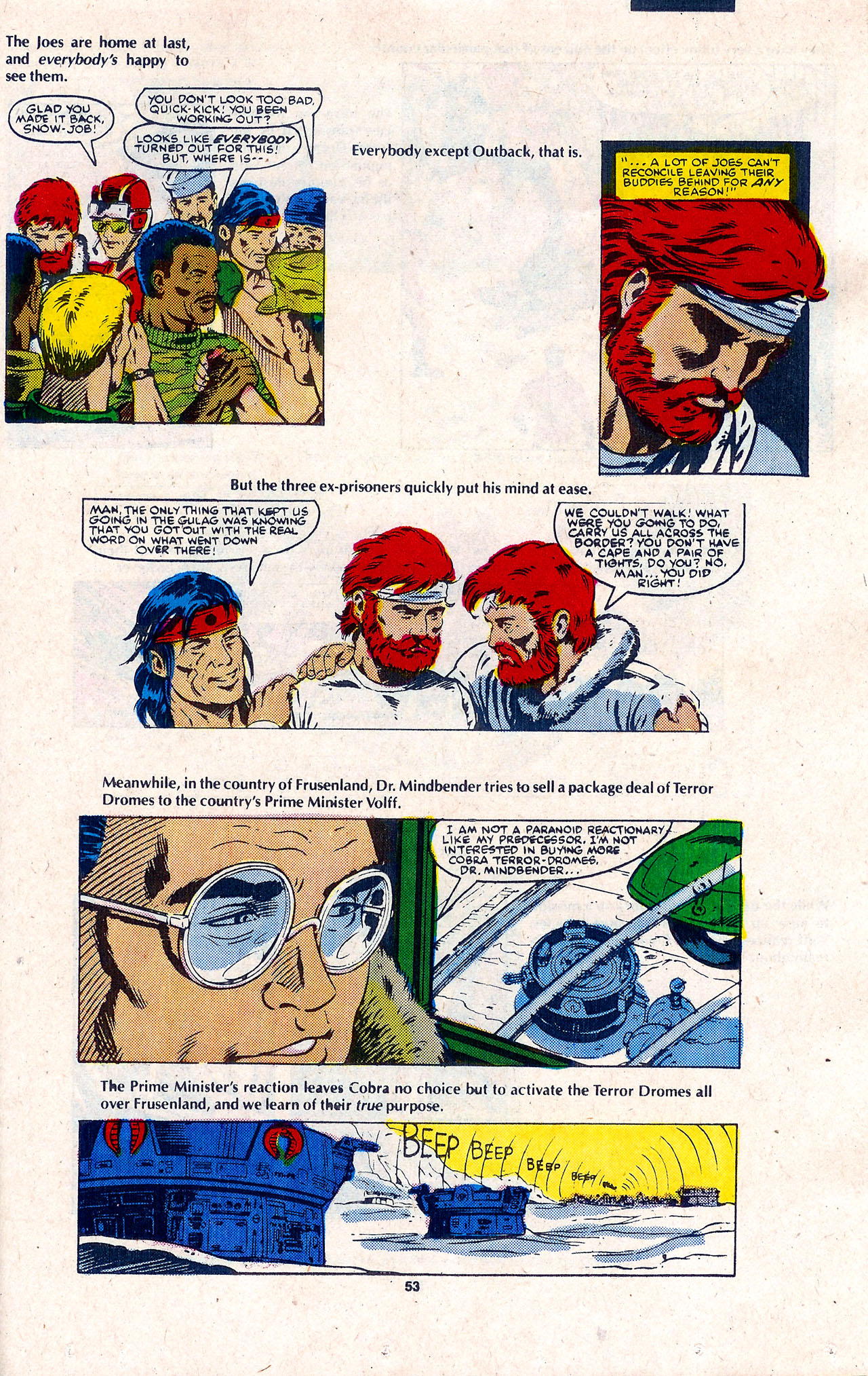 Read online G.I. Joe Yearbook comic -  Issue #4 - 55