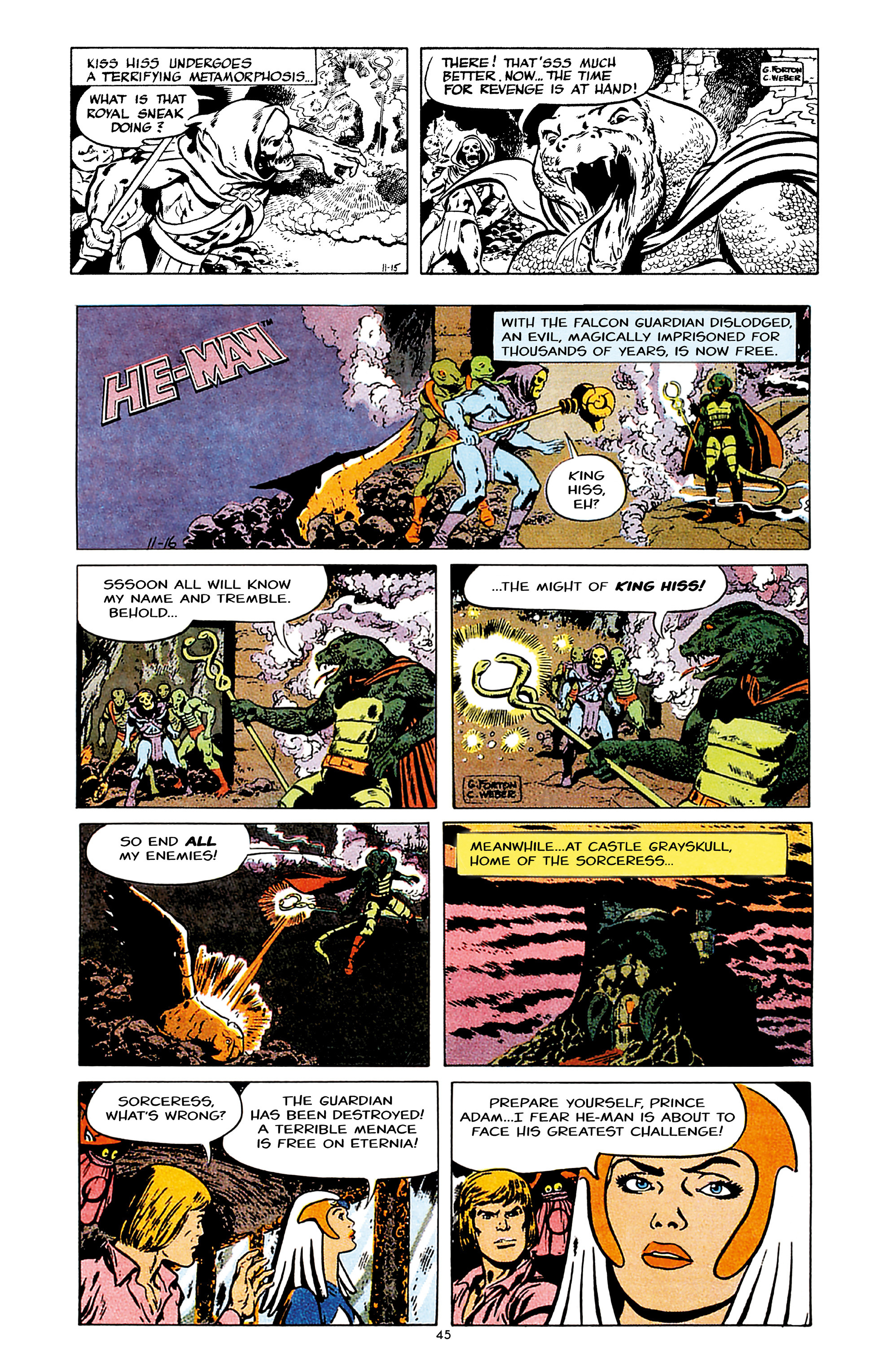 Read online He-Man and the Masters of the Universe: The Newspaper Comic Strips comic -  Issue # TPB (Part 1) - 45