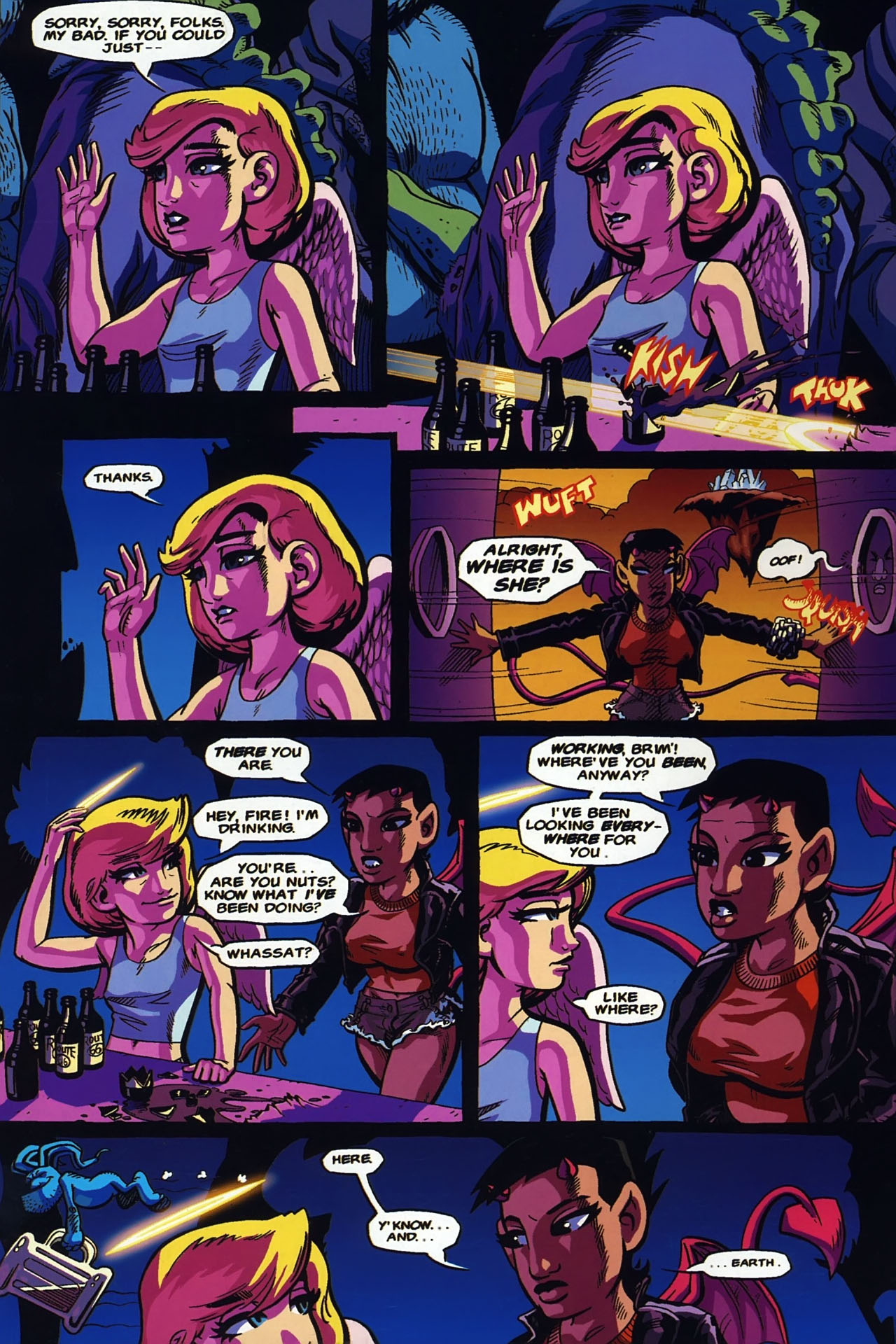 Read online Fire and Brimstone comic -  Issue #1 - 6