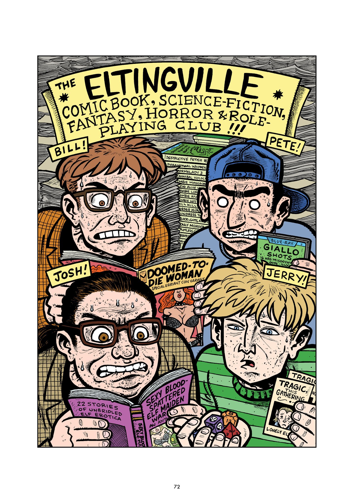 Read online The Eltingville Club (2016) comic -  Issue # TPB - 74