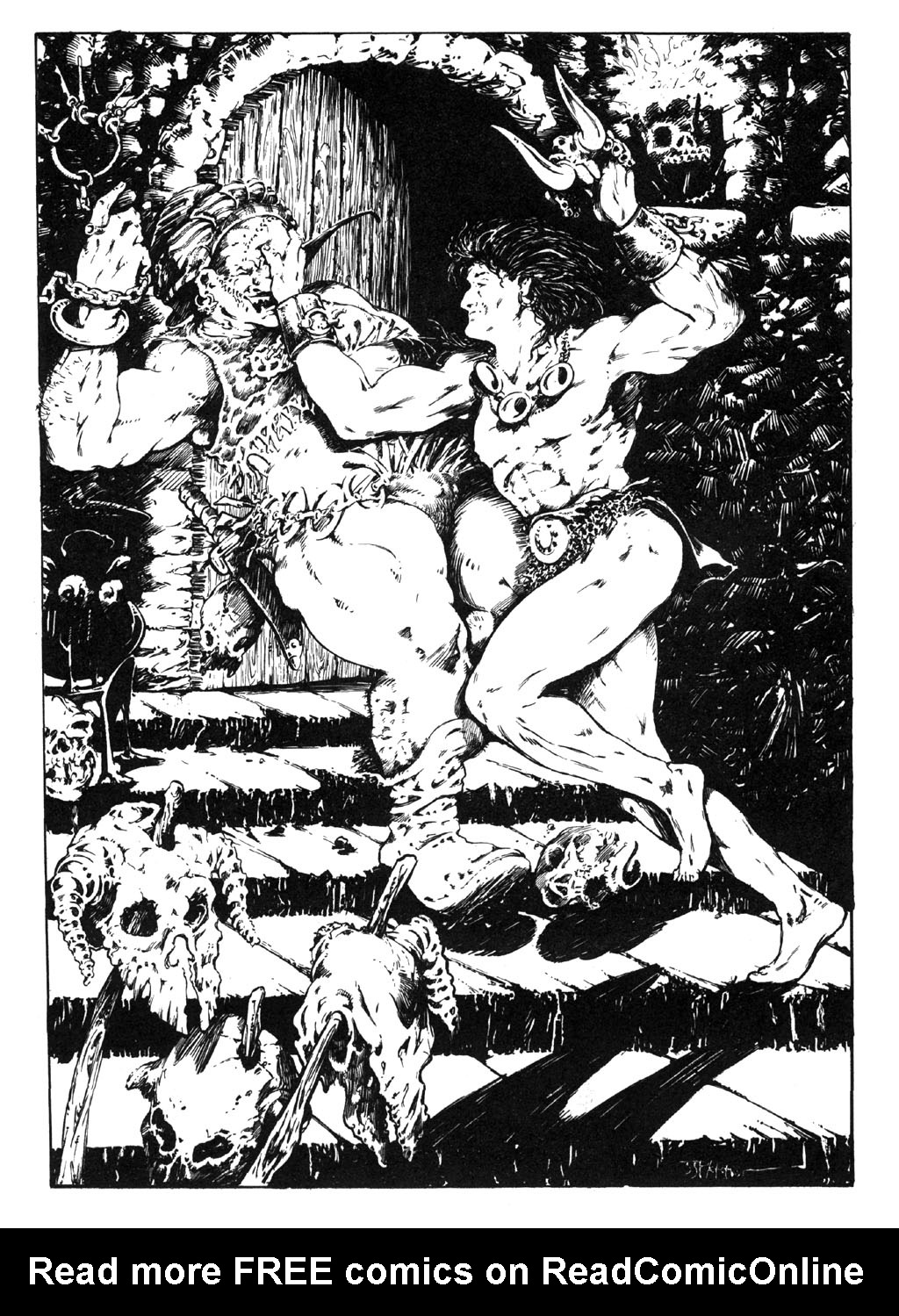 Read online The Savage Sword Of Conan comic -  Issue #164 - 61