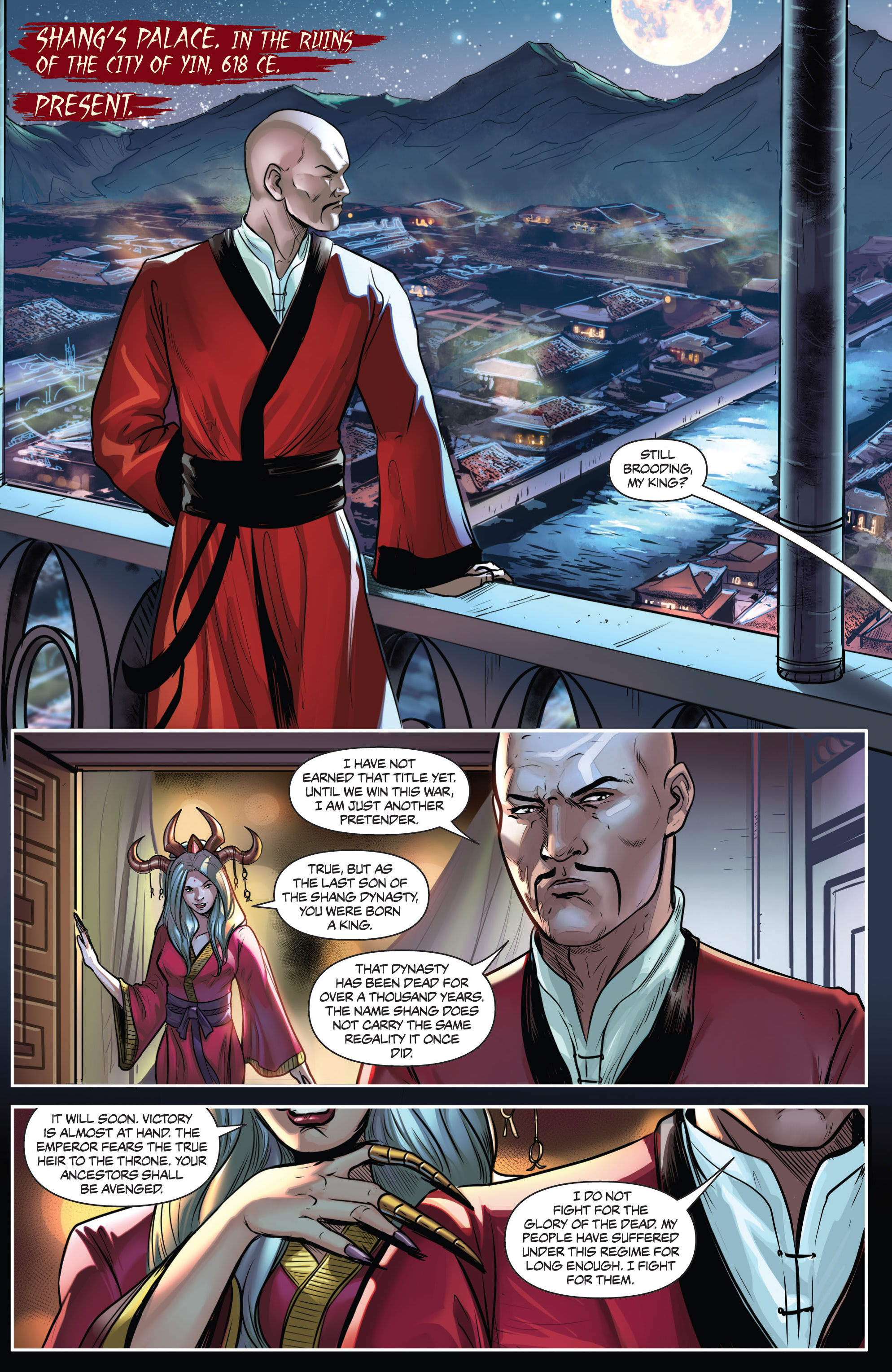 Read online Shang comic -  Issue #1 - 3