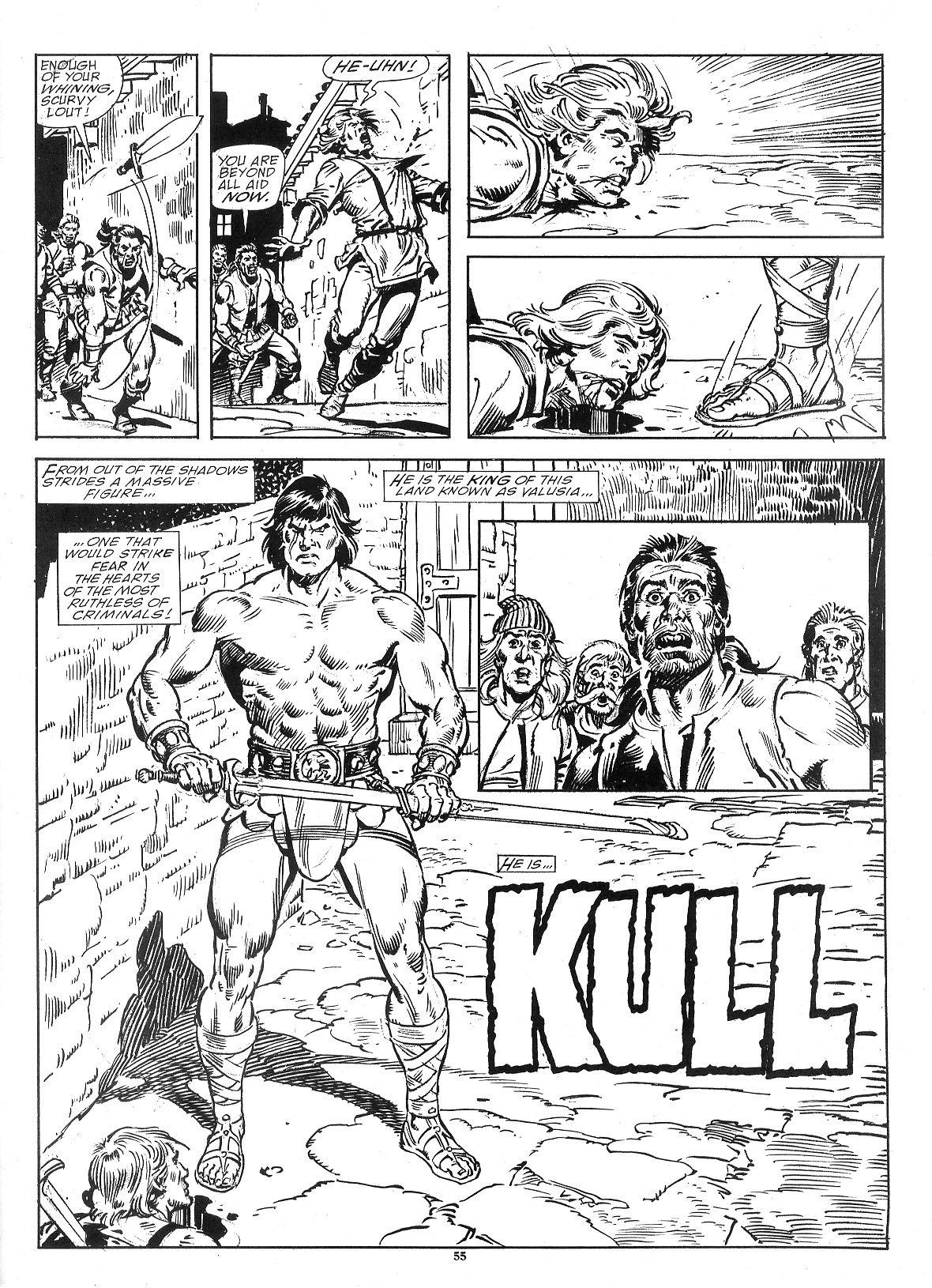 Read online The Savage Sword Of Conan comic -  Issue #183 - 38