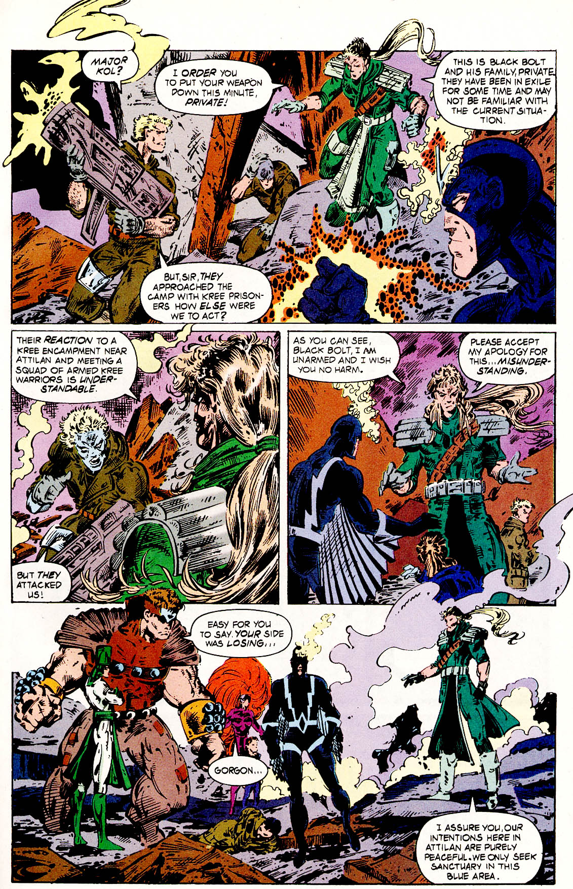 Read online Inhumans: The Great Refuge comic -  Issue # Full - 27