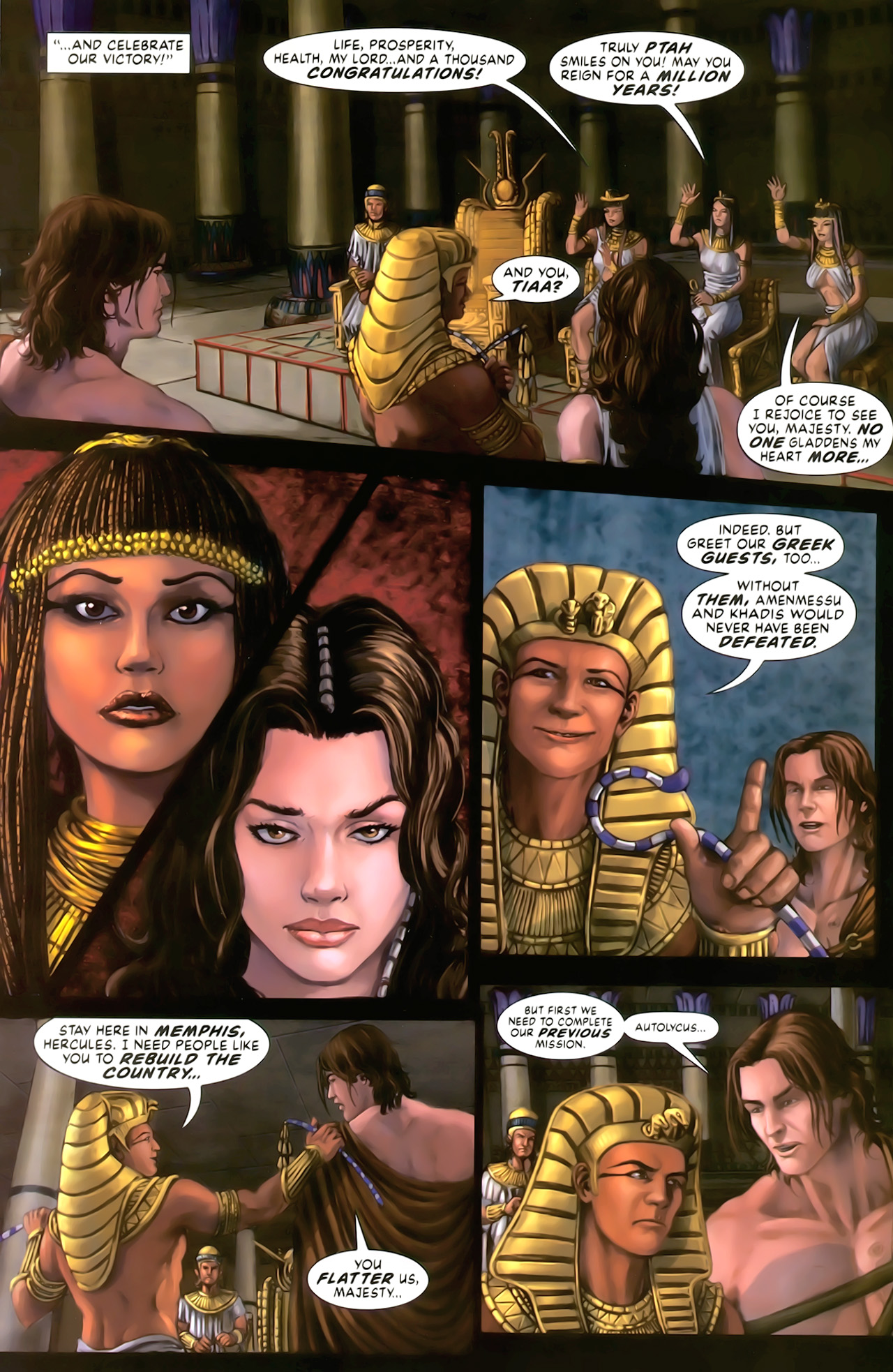 Read online Hercules: The Knives of Kush comic -  Issue #5 - 17