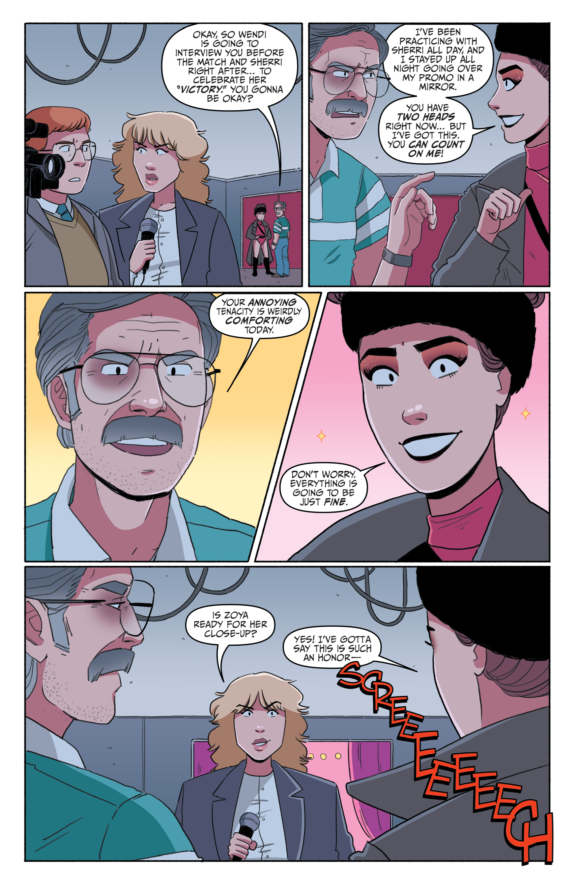 Read online GLOW vs the Babyface comic -  Issue #4 - 18