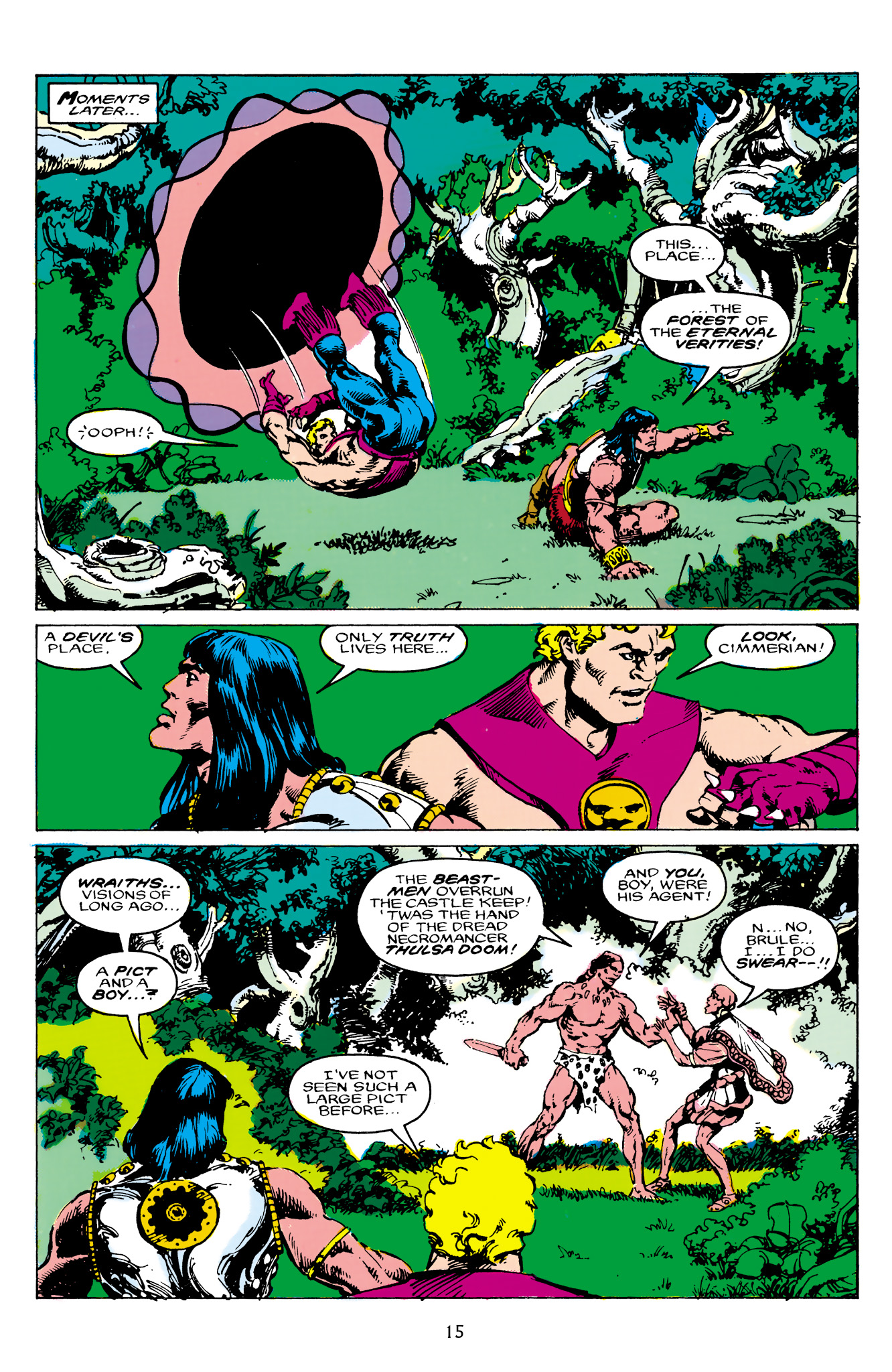 Read online The Chronicles of Conan comic -  Issue # TPB 26 (Part 1) - 16