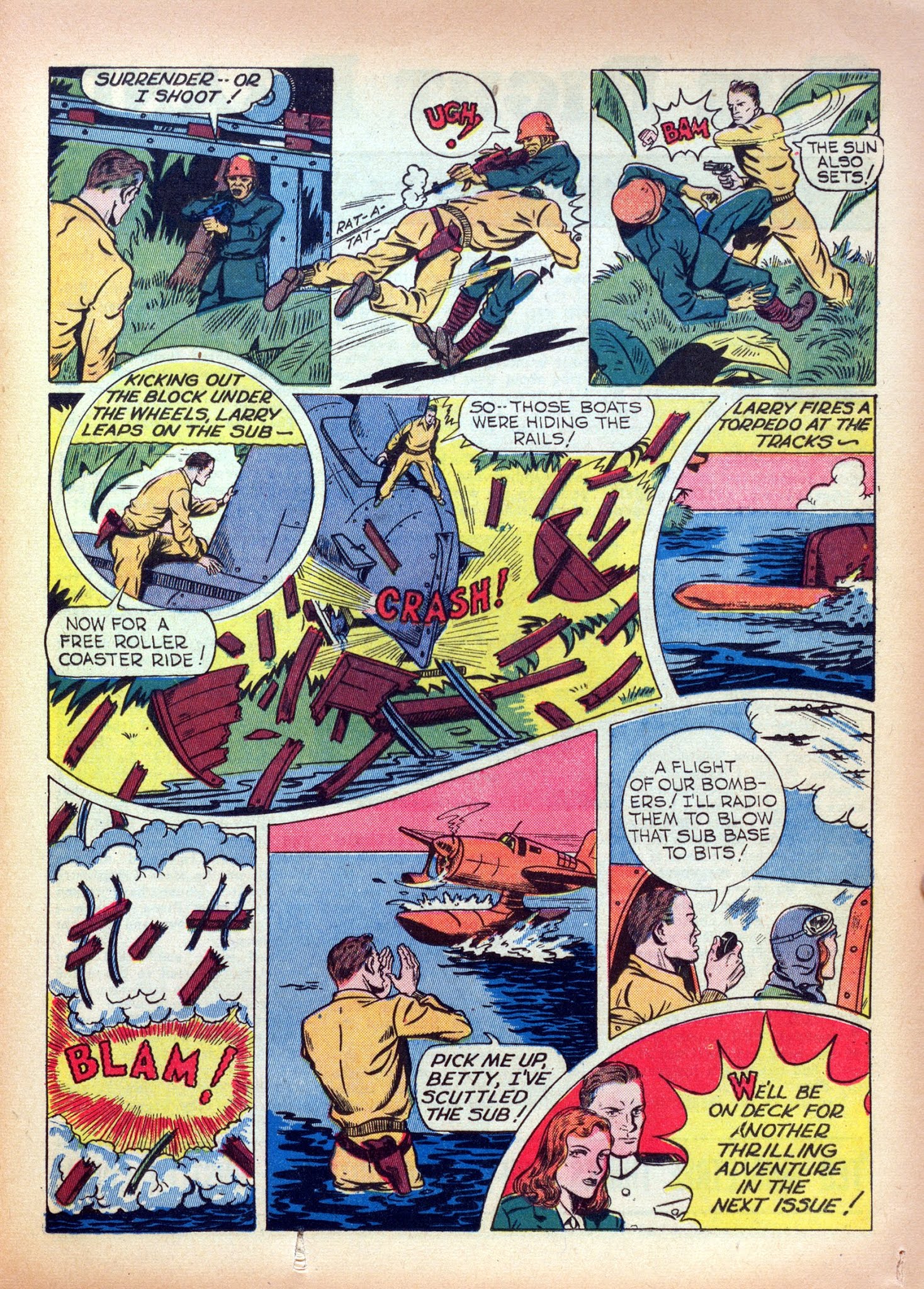 Read online Exciting Comics comic -  Issue #21 - 45