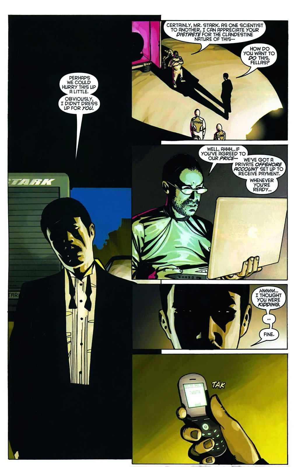 Read online Iron Man: Inevitable comic -  Issue #1 - 5