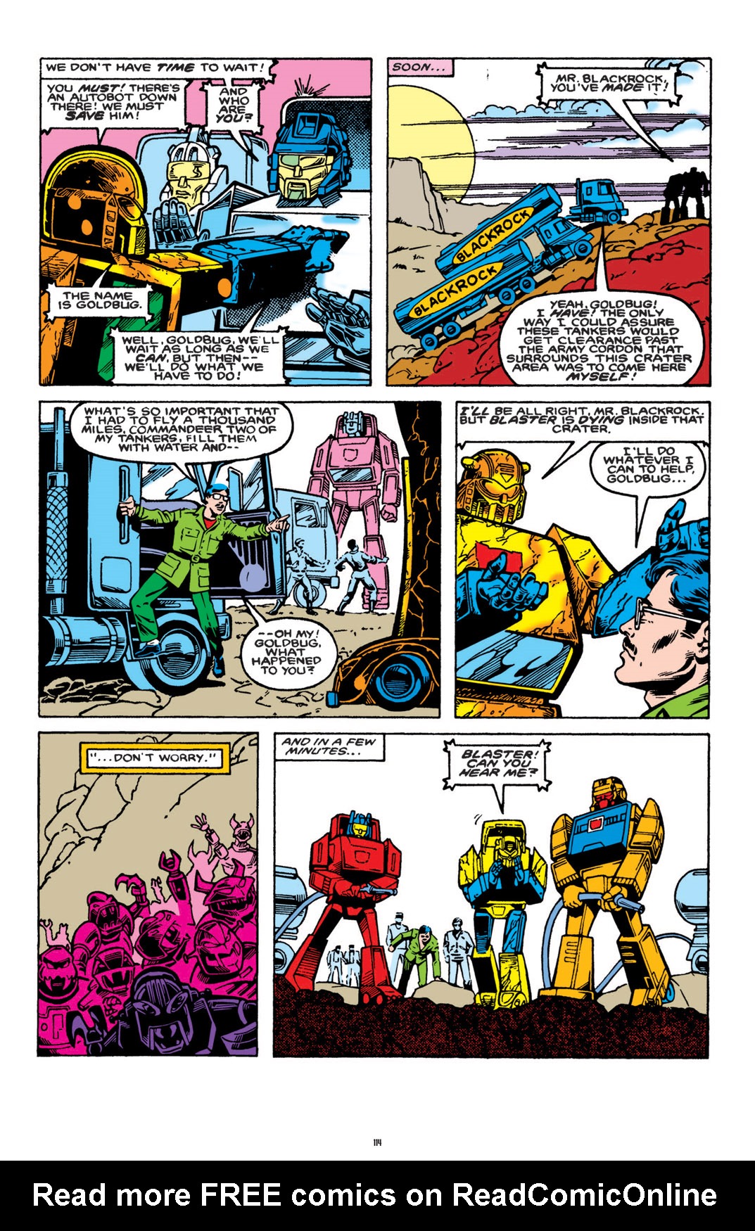Read online The Transformers Classics comic -  Issue # TPB 3 - 115