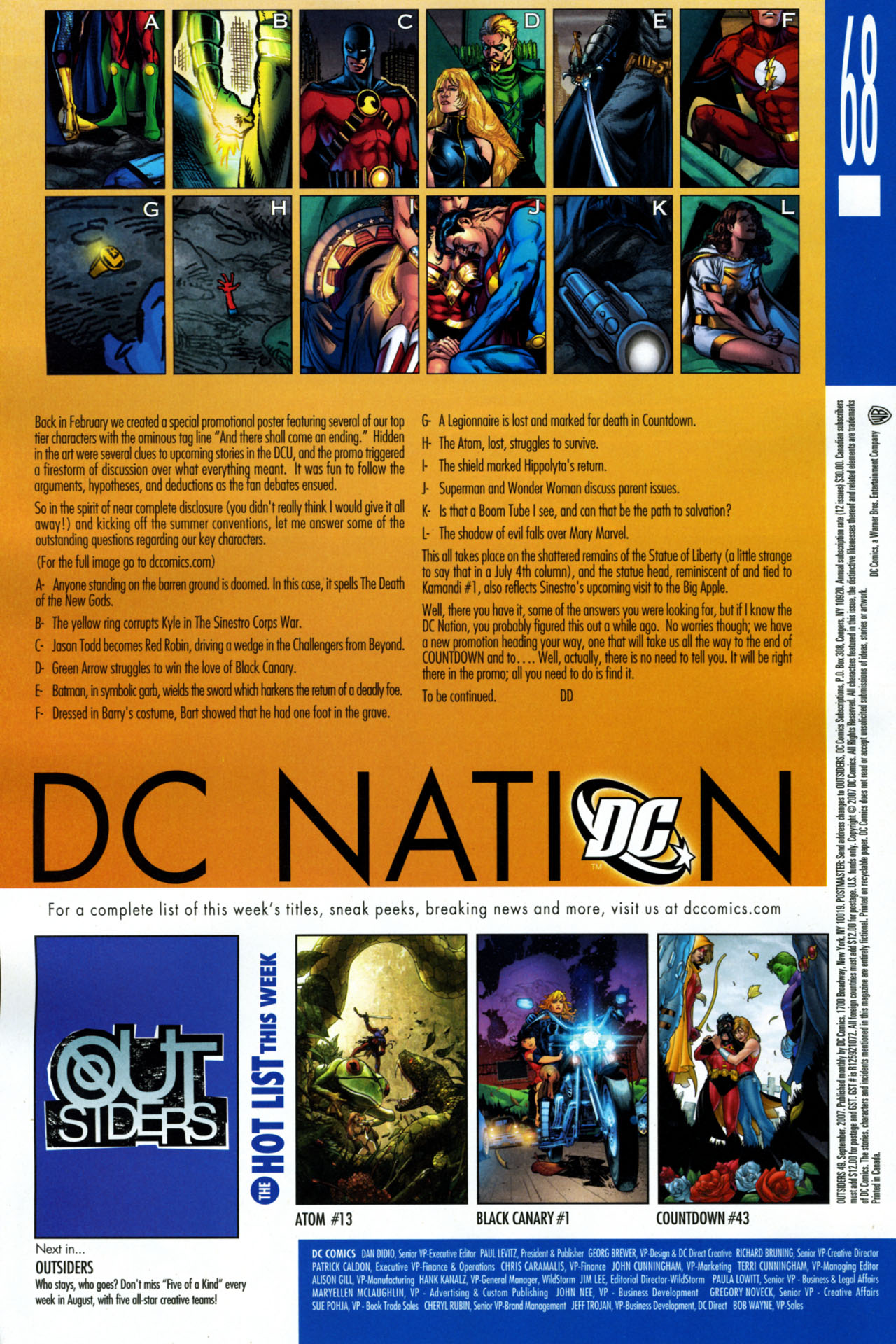 Read online Outsiders (2003) comic -  Issue #49 - 22