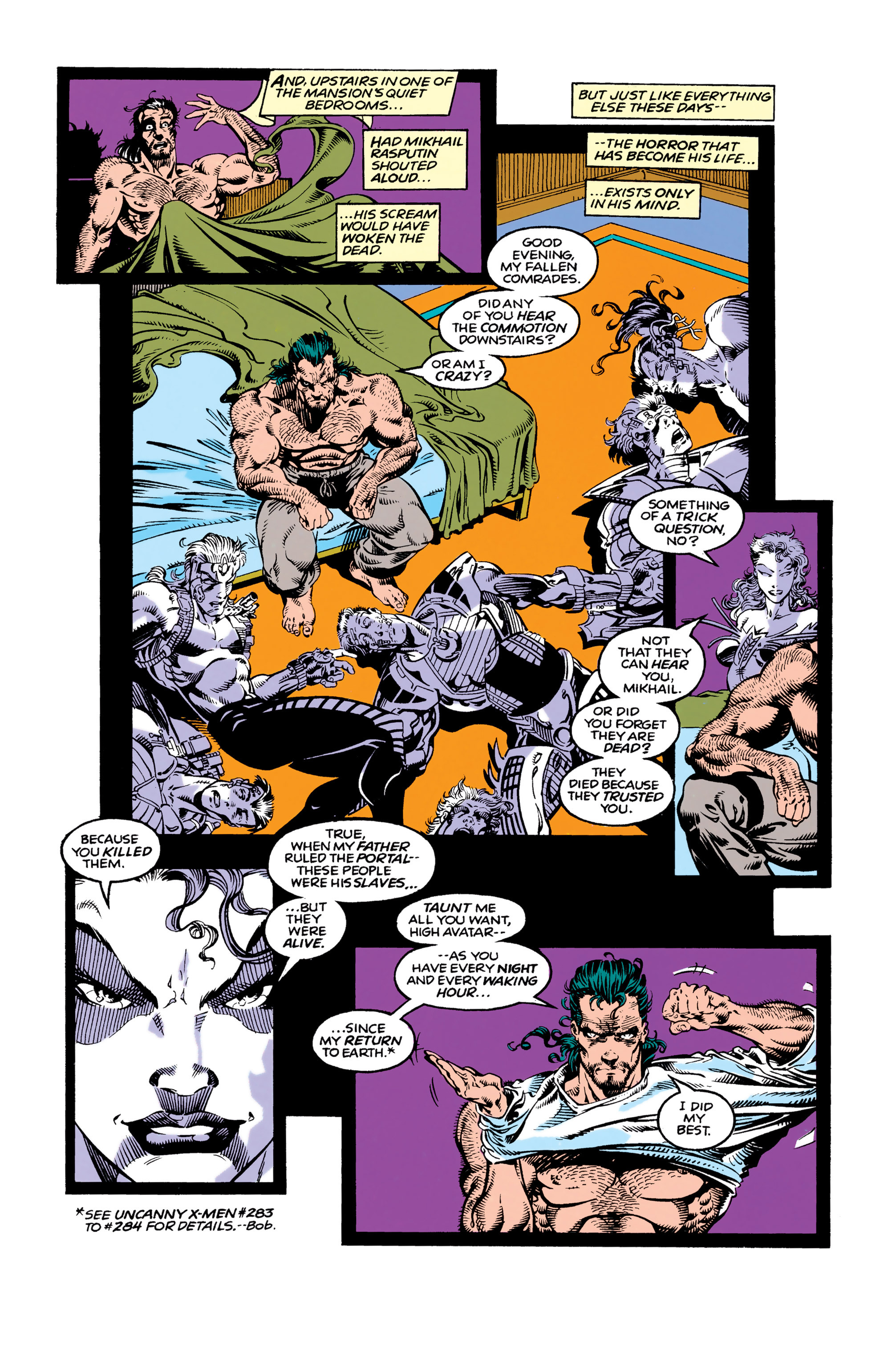 Read online Uncanny X-Men (1963) comic -  Issue #291 - 4