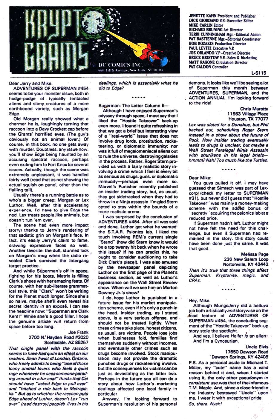 Read online Adventures of Superman (1987) comic -  Issue #458 - 24