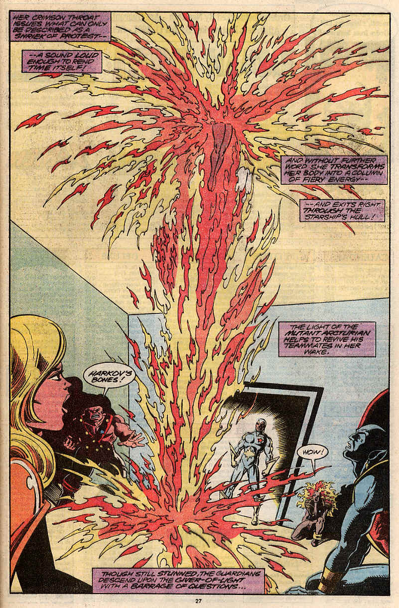 Read online Guardians of the Galaxy (1990) comic -  Issue #7 - 21