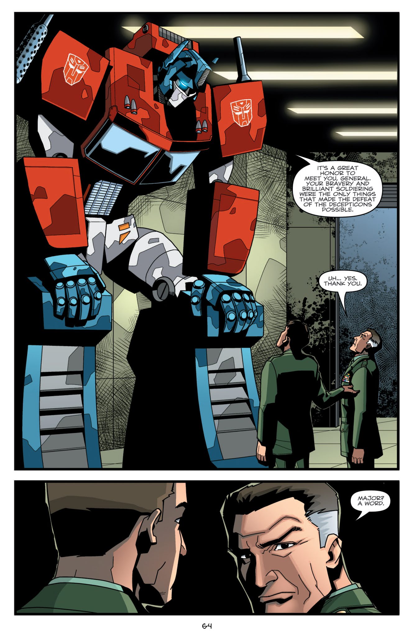 Read online Transformers: The IDW Collection comic -  Issue # TPB 7 (Part 1) - 64