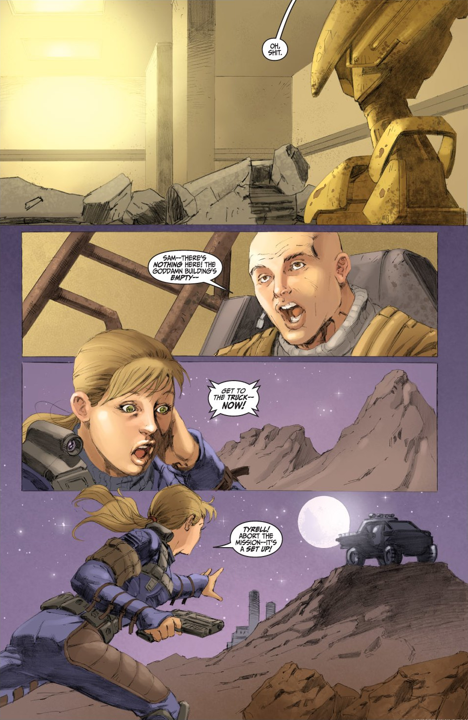 Read online Red Faction: Guerrilla Book #1 ''A Fire On Mars'' comic -  Issue #1 ''A Fire On Mars'' Full - 19