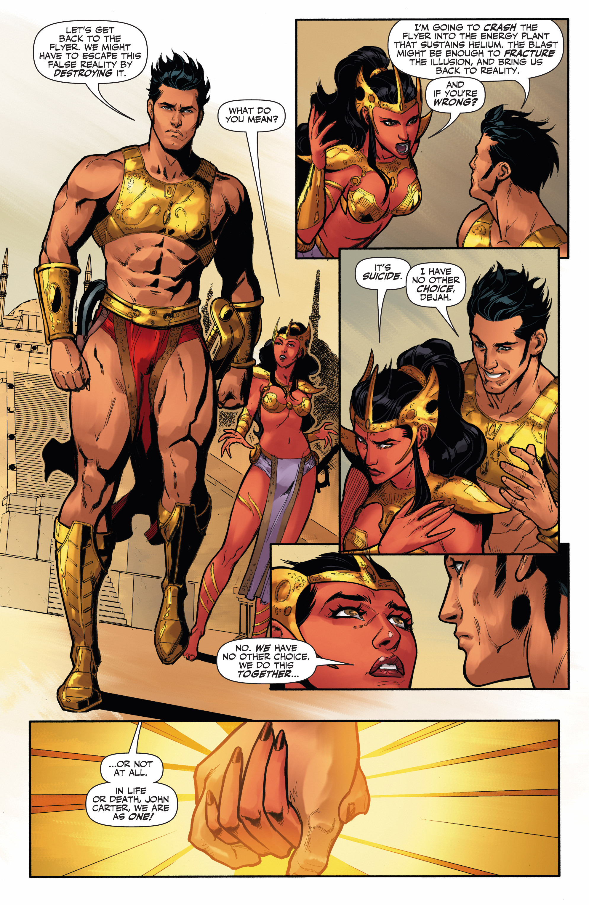 Read online John Carter, Warlord of Mars (2014) comic -  Issue #14 - 15