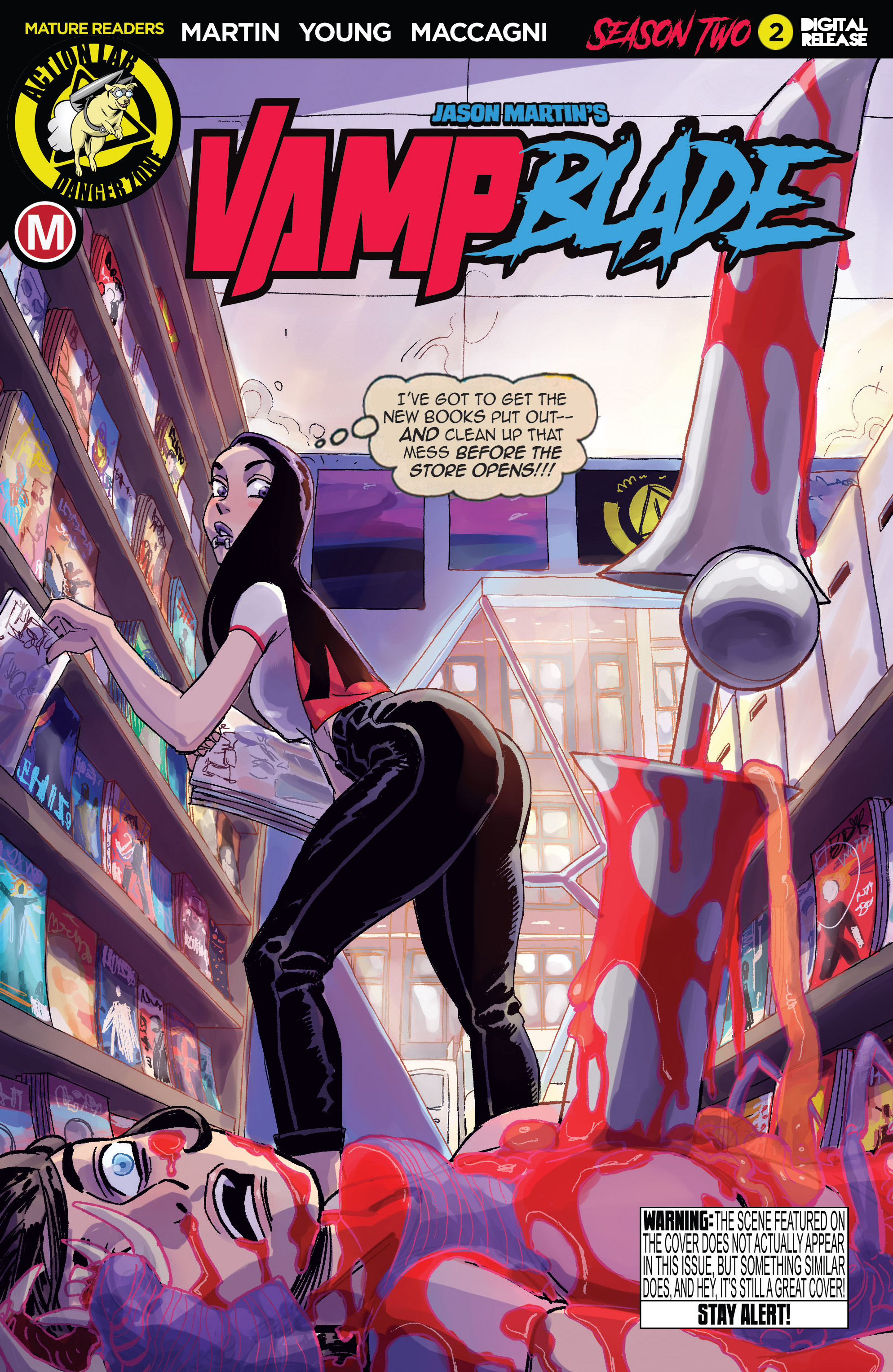 Read online Vampblade Season 2 comic -  Issue #2 - 1