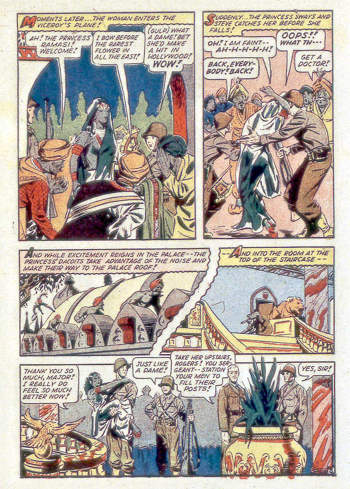 Read online Captain America Comics comic -  Issue #34 - 5