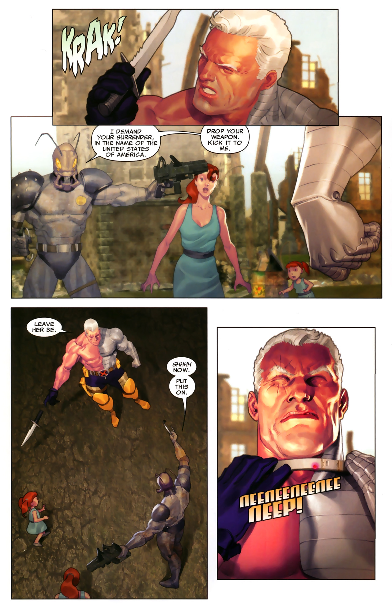 Read online Cable (2008) comic -  Issue #10 - 10