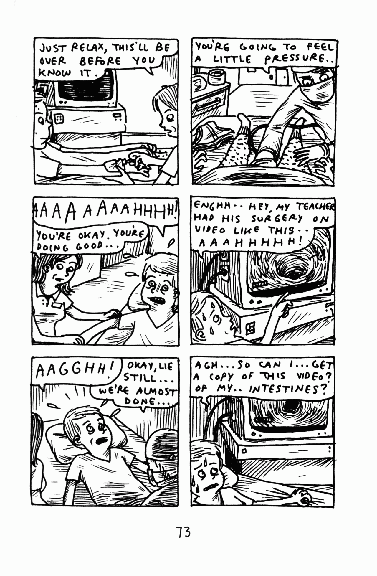 Read online Funny Misshapen Body: A Memoir comic -  Issue # TPB (Part 1) - 79