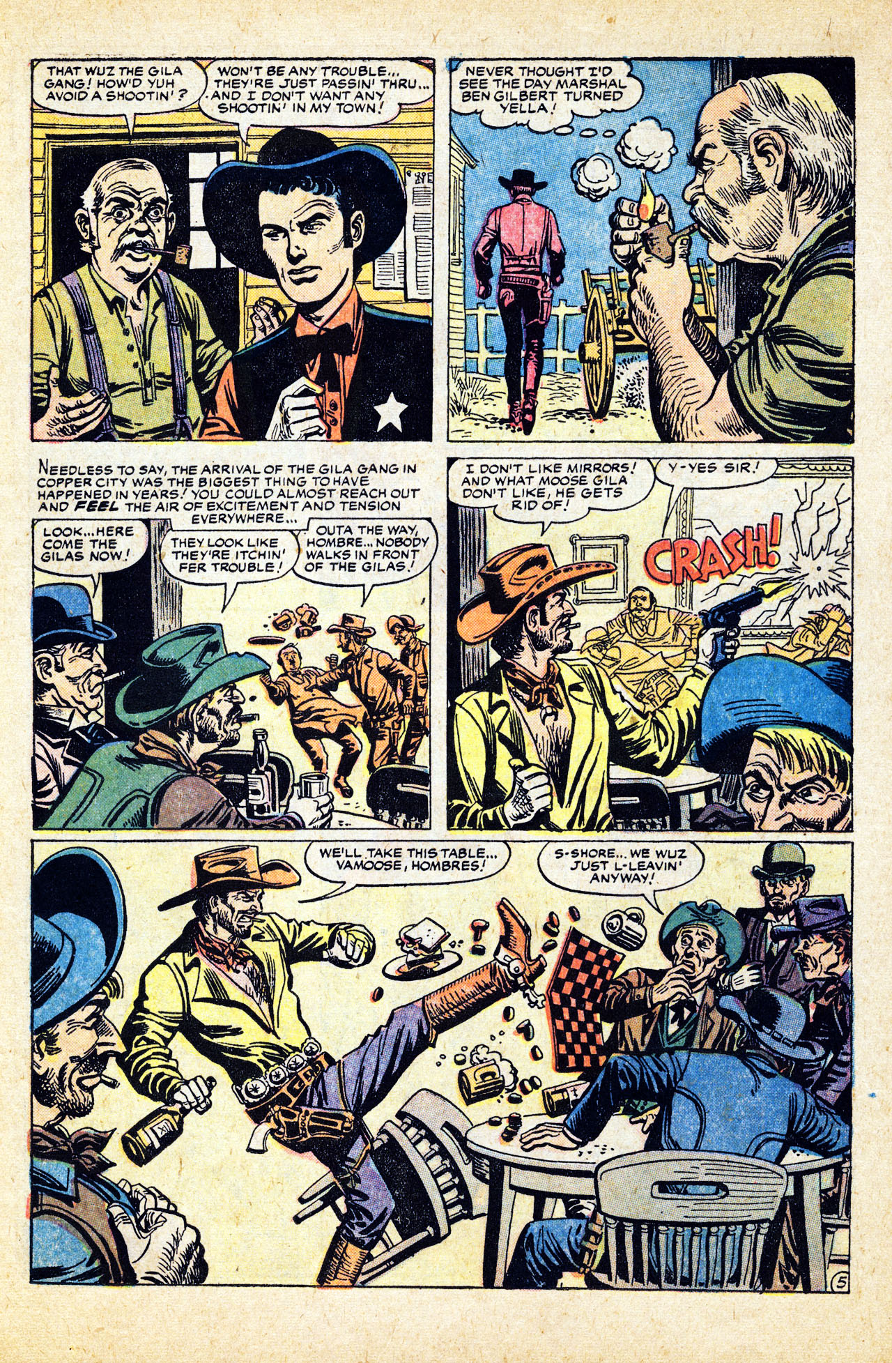 Read online Western Outlaws (1954) comic -  Issue #16 - 7