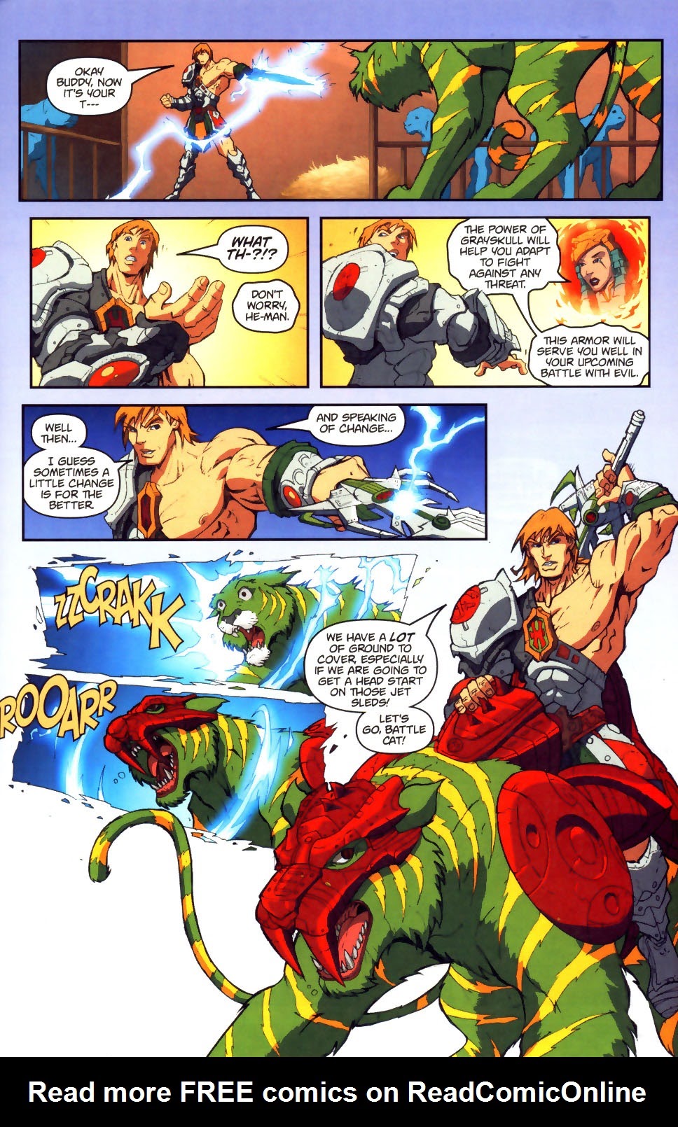 Read online Masters of the Universe Rise of the Snake Men comic -  Issue #1 - 11