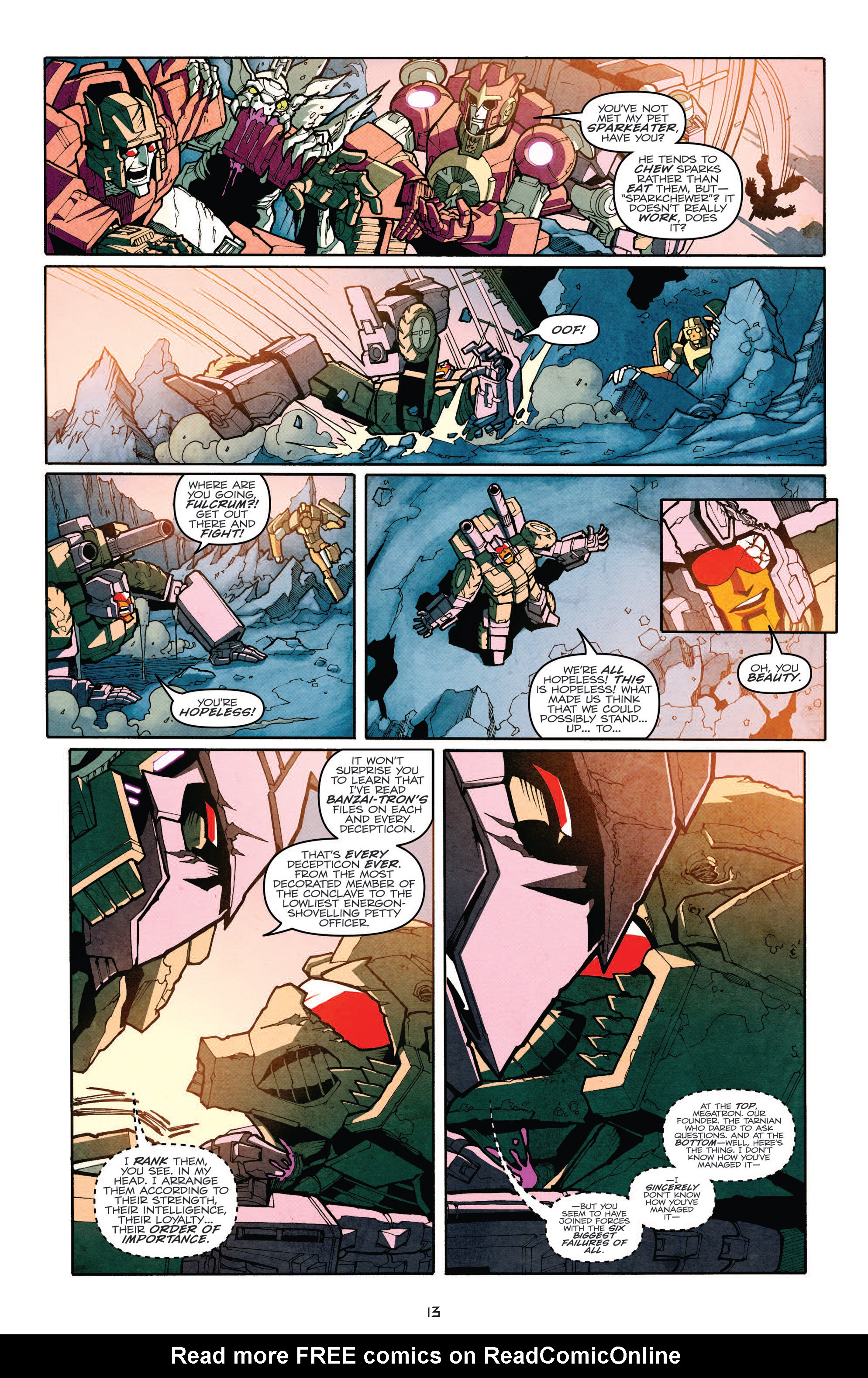 Read online The Transformers: More Than Meets The Eye comic -  Issue #8 - 14
