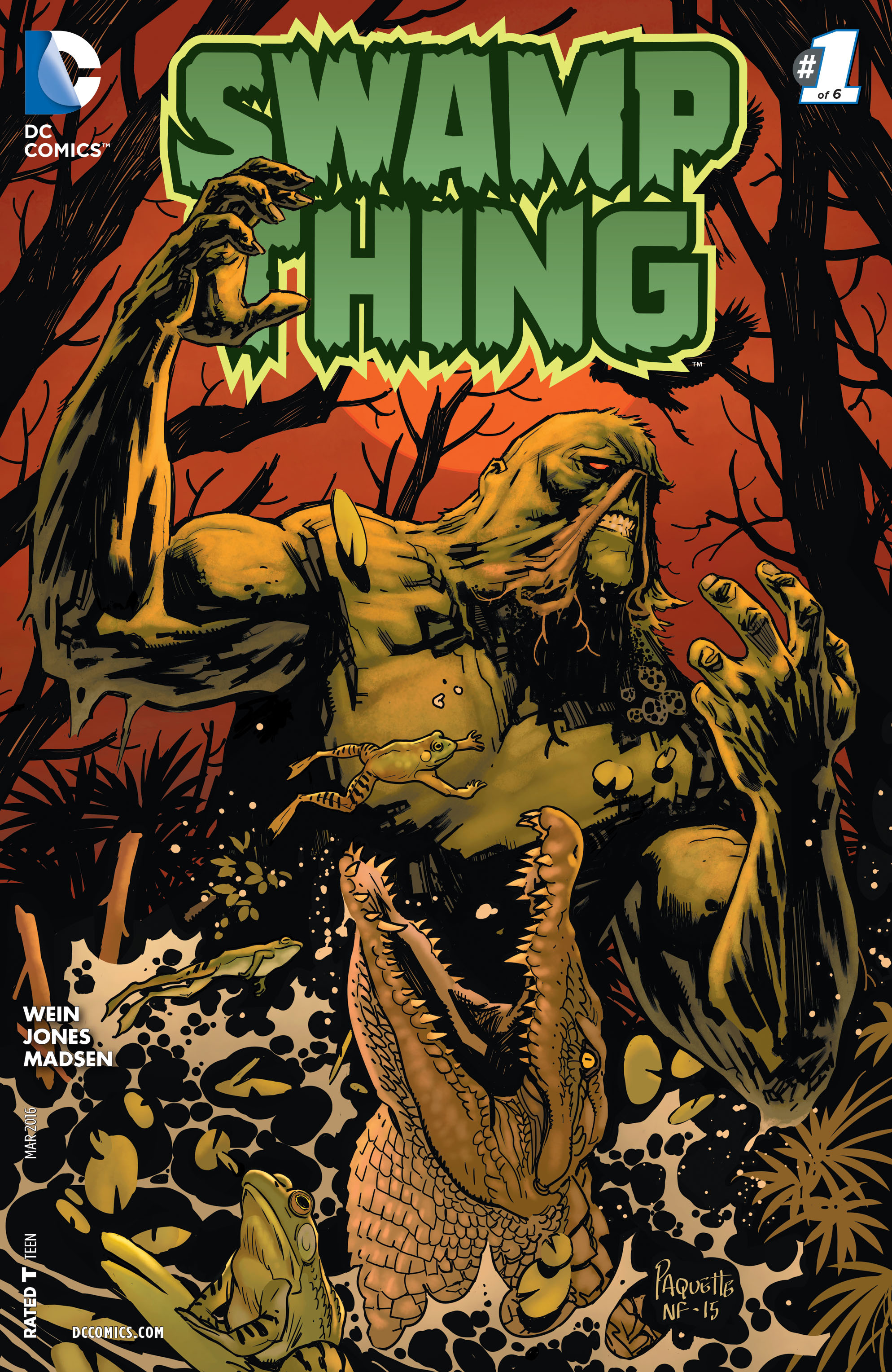 Read online Swamp Thing (2016) comic -  Issue #1 - 3