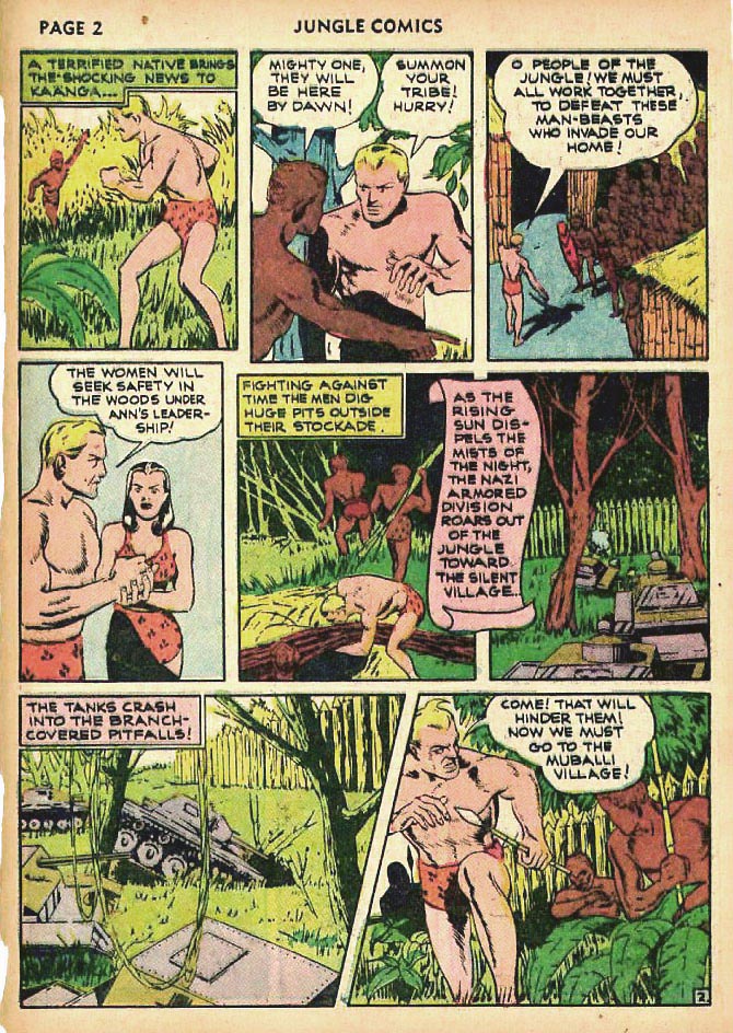 Read online Jungle Comics comic -  Issue #24 - 4