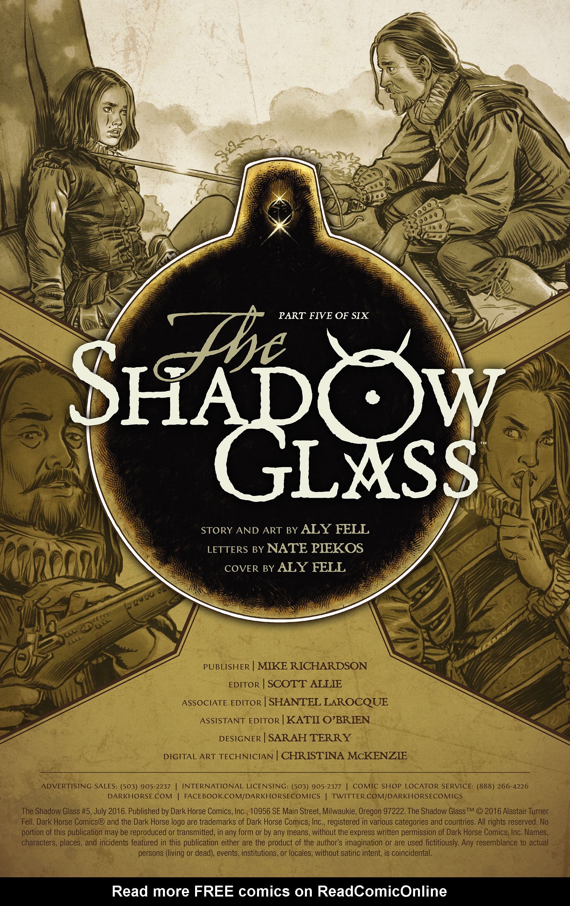 Read online The Shadow Glass comic -  Issue #5 - 2