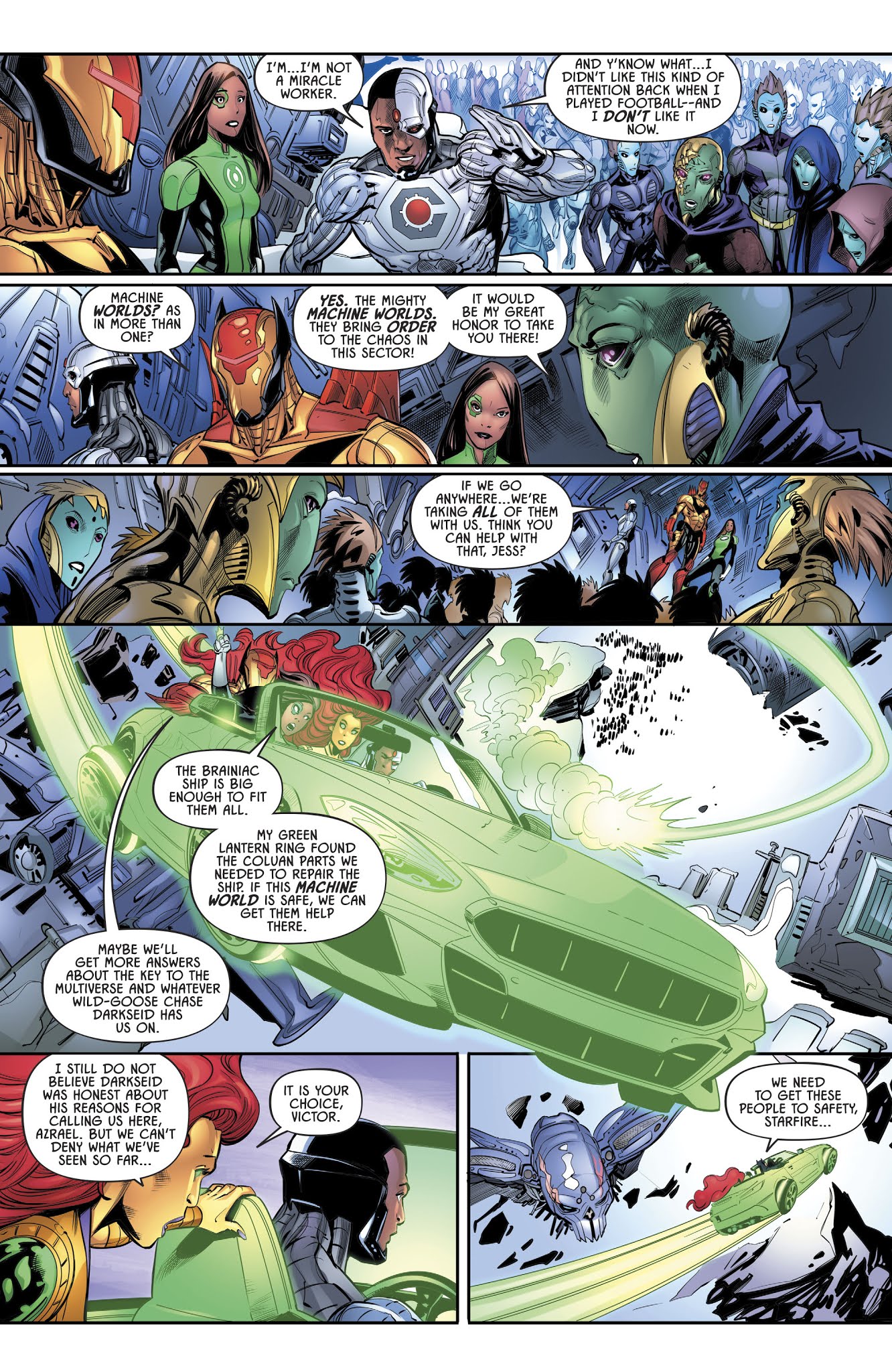Read online Justice League Odyssey comic -  Issue #4 - 6