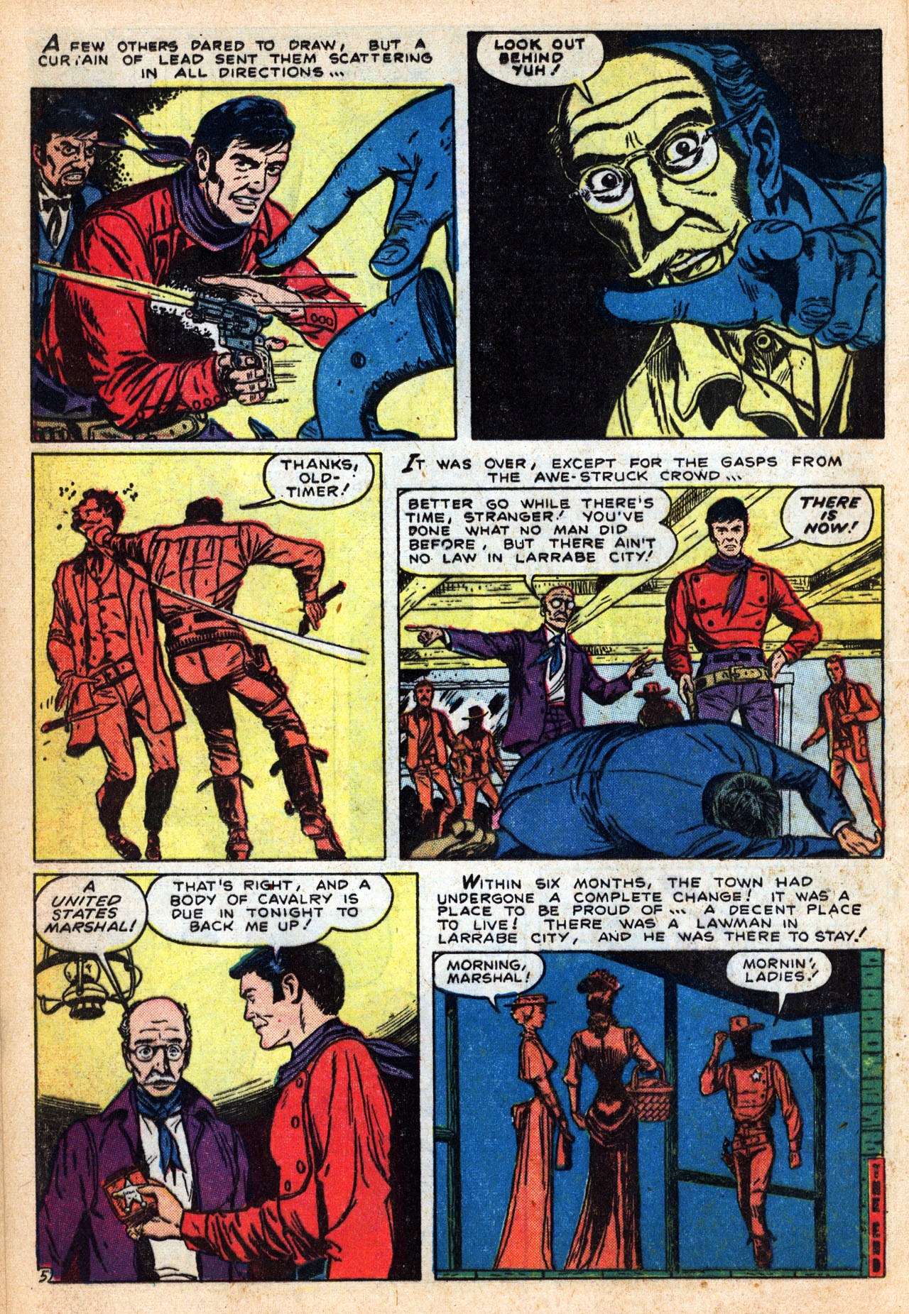 Read online Western Outlaws (1954) comic -  Issue #20 - 20