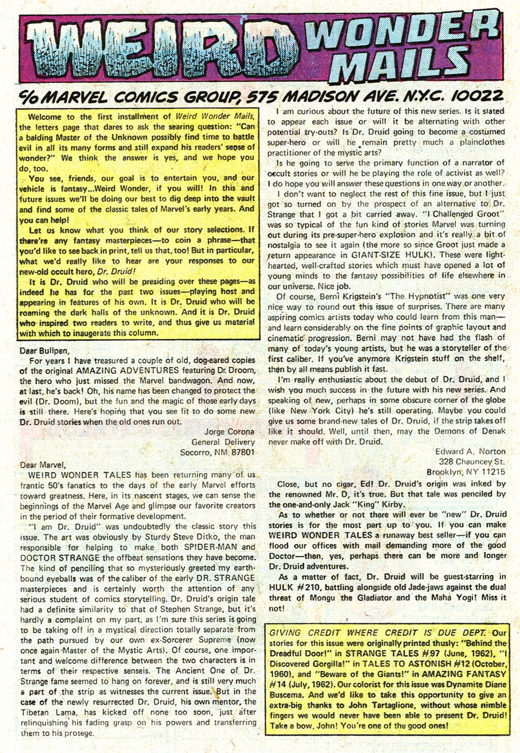 Read online Weird Wonder Tales comic -  Issue #21 - 24