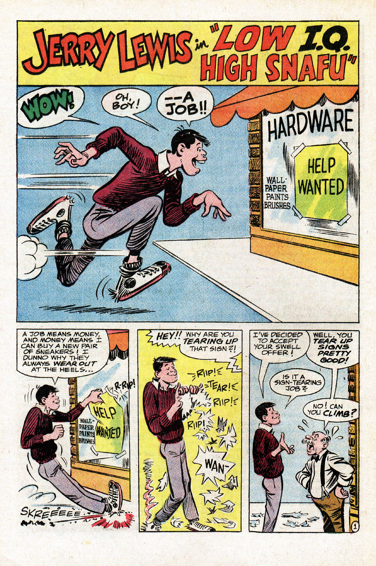 Read online The Adventures of Jerry Lewis comic -  Issue #108 - 16