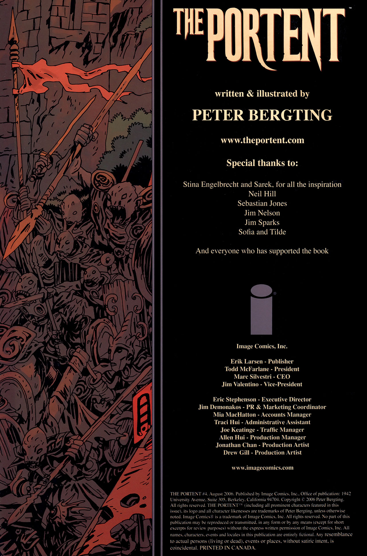 Read online The Portent comic -  Issue #4 - 2