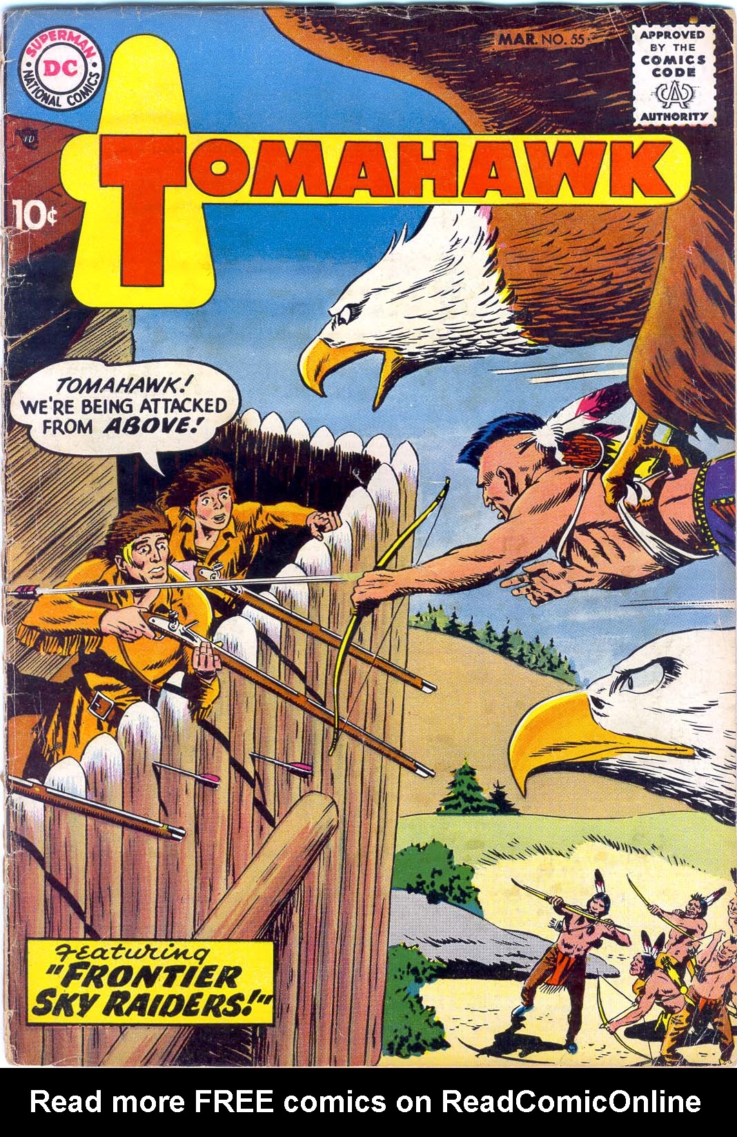 Read online Tomahawk comic -  Issue #55 - 1