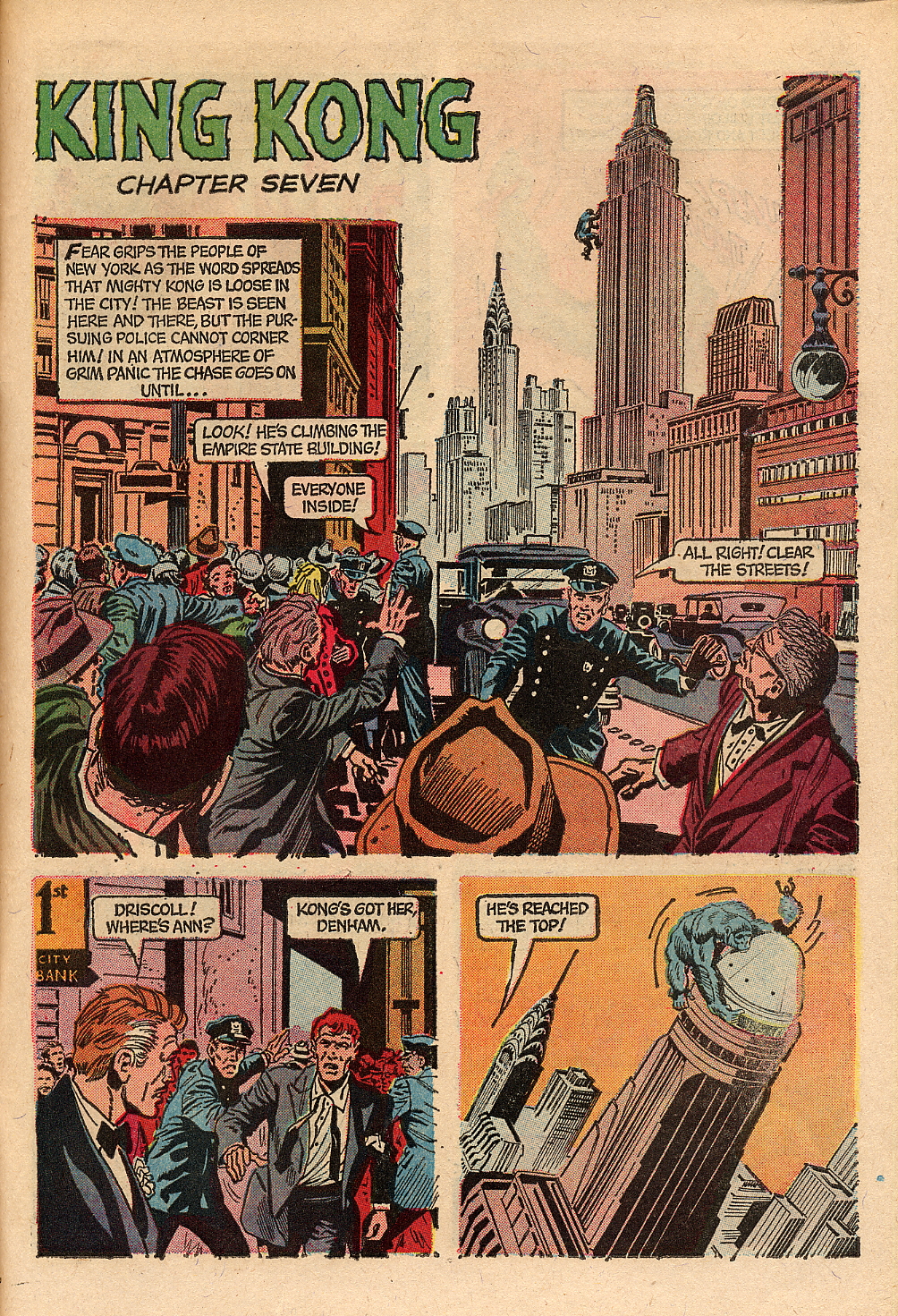Read online King Kong (1968) comic -  Issue # Full - 59