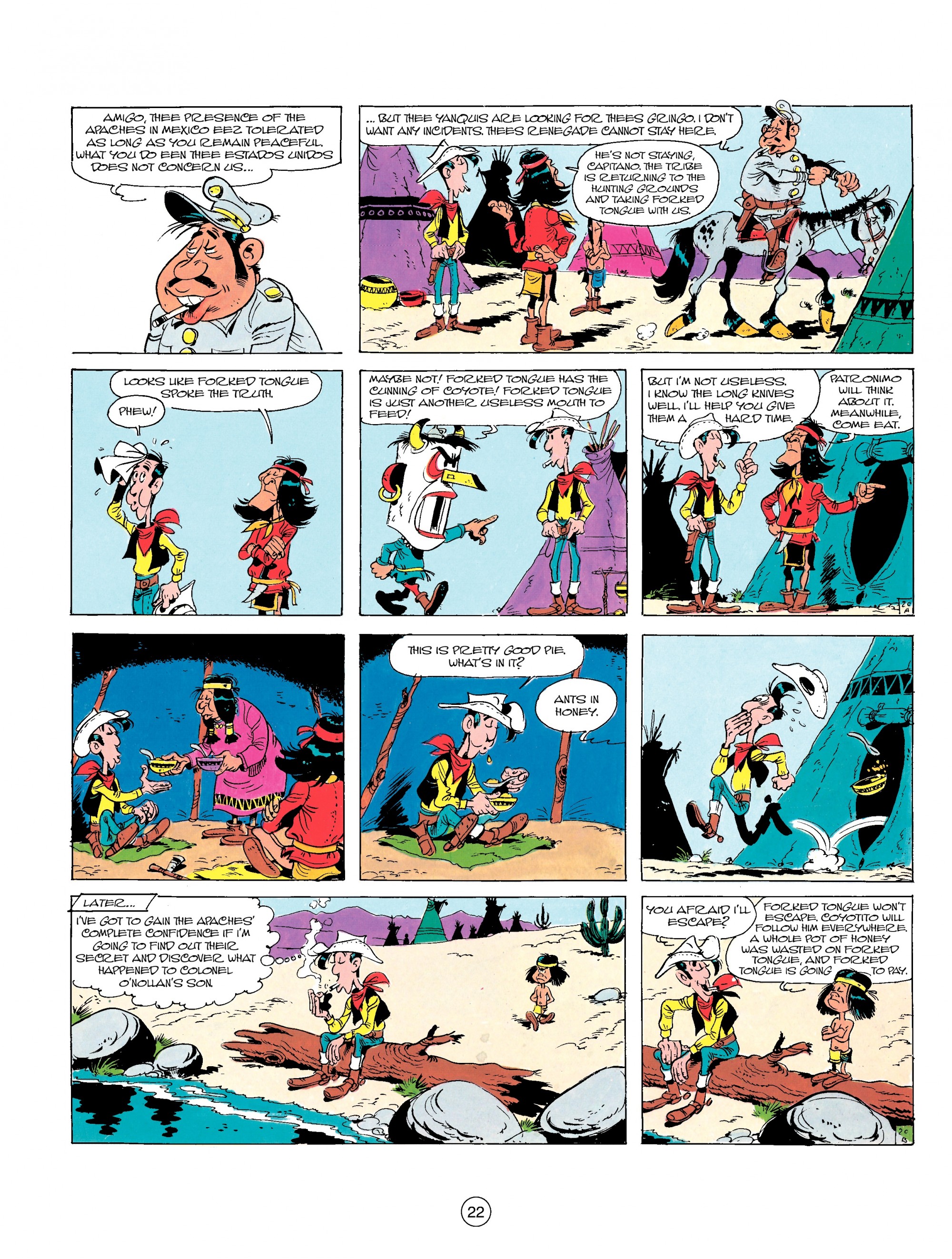 Read online A Lucky Luke Adventure comic -  Issue #17 - 22