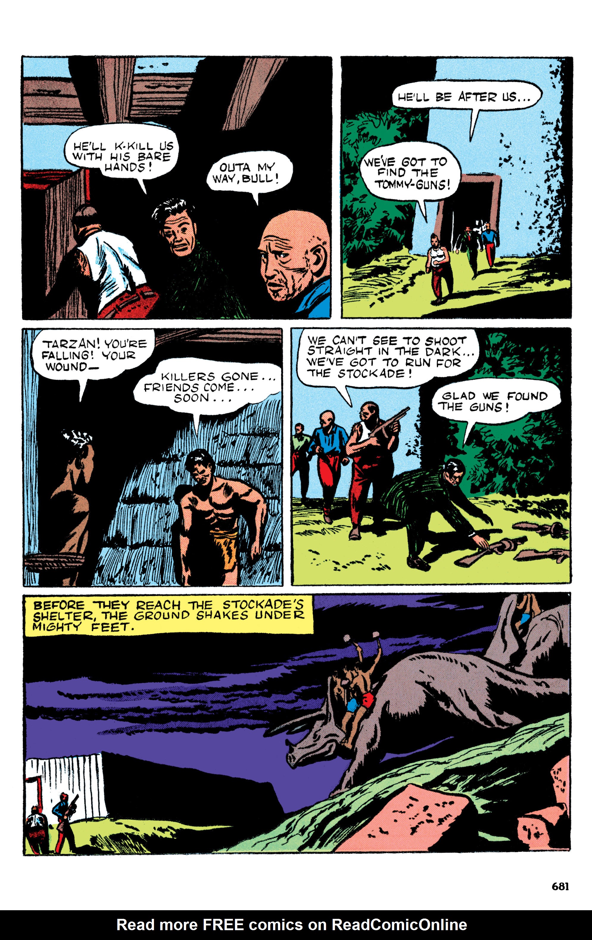 Read online Edgar Rice Burroughs Tarzan: The Jesse Marsh Years Omnibus comic -  Issue # TPB (Part 7) - 83