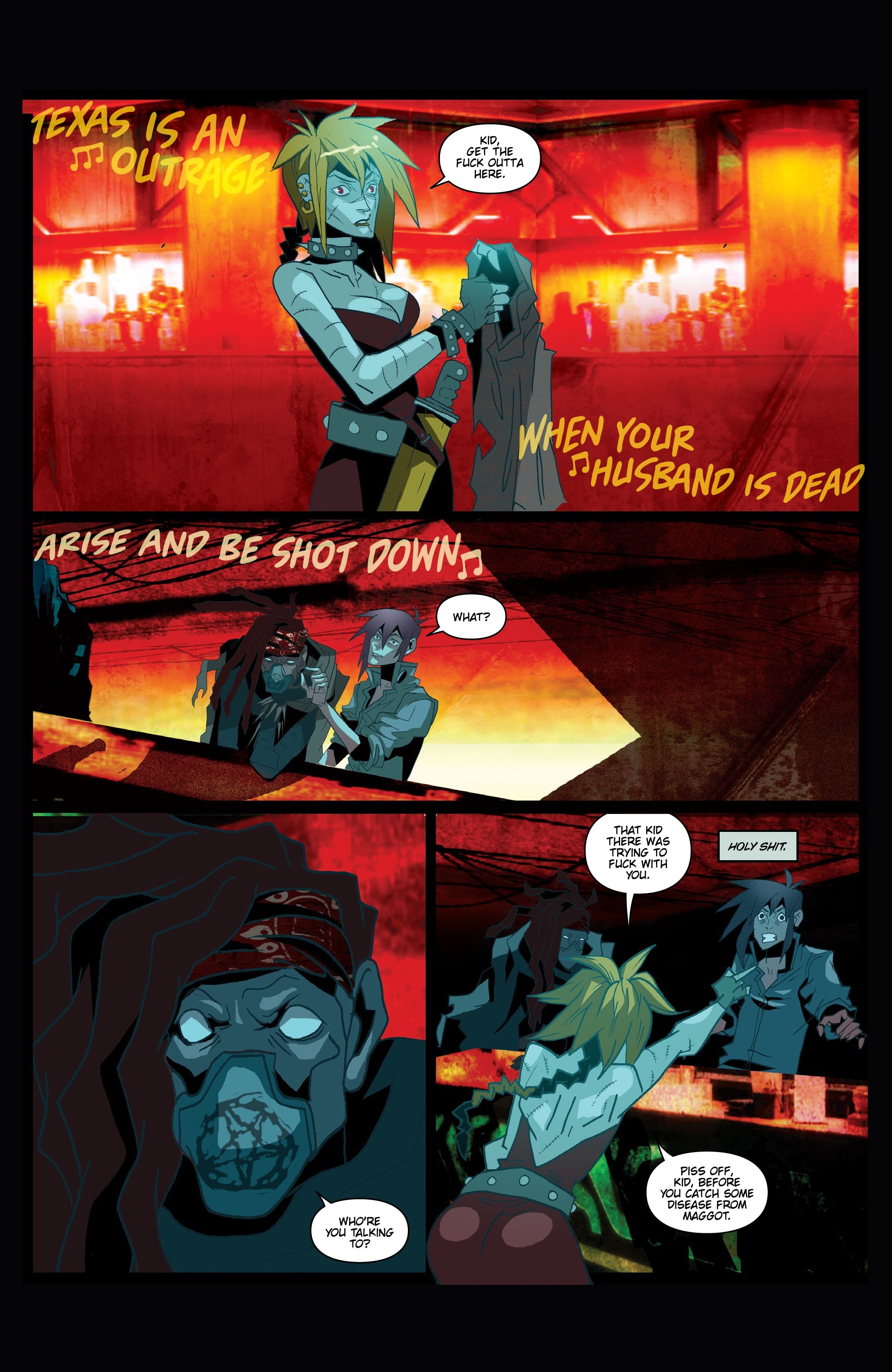 Read online Godkiller: Tomorrow's Ashes comic -  Issue #2 - 19