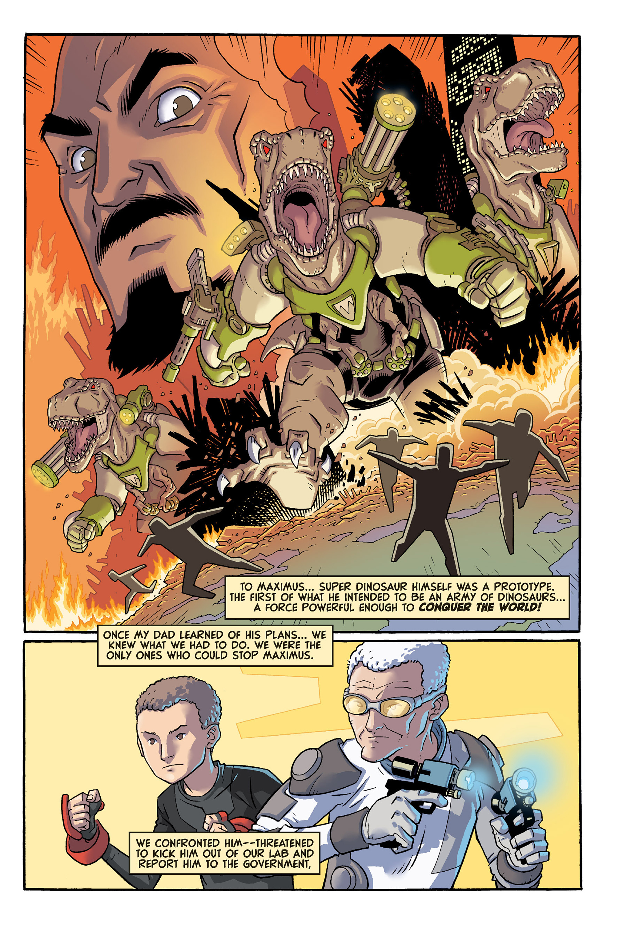 Read online Super Dinosaur (2011) comic -  Issue # _TPB 1 - 40